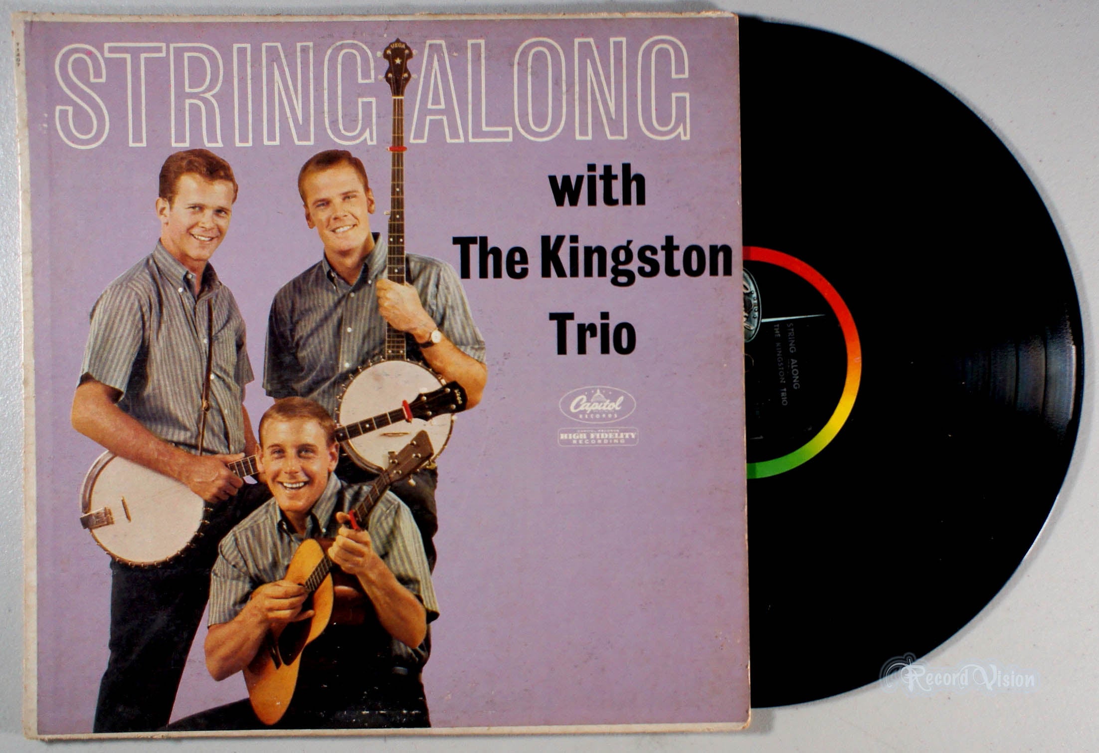 Kingston Trio - String Along (front cover) Vinyl