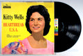 Kitty Wells - Heartbreak USA (front cover) Vinyl