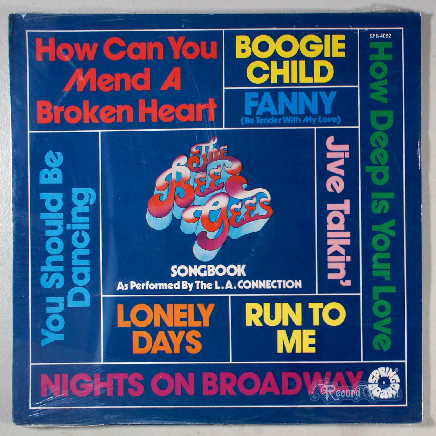 L.A. Connection - The Bee Gees Songbook (front cover) Vinyl