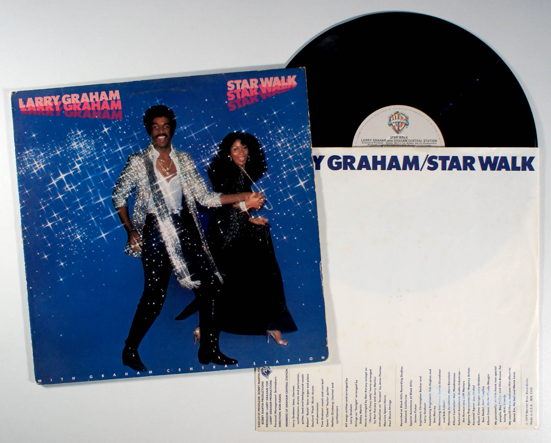 Larry Graham - Star Walk (front cover) Vinyl