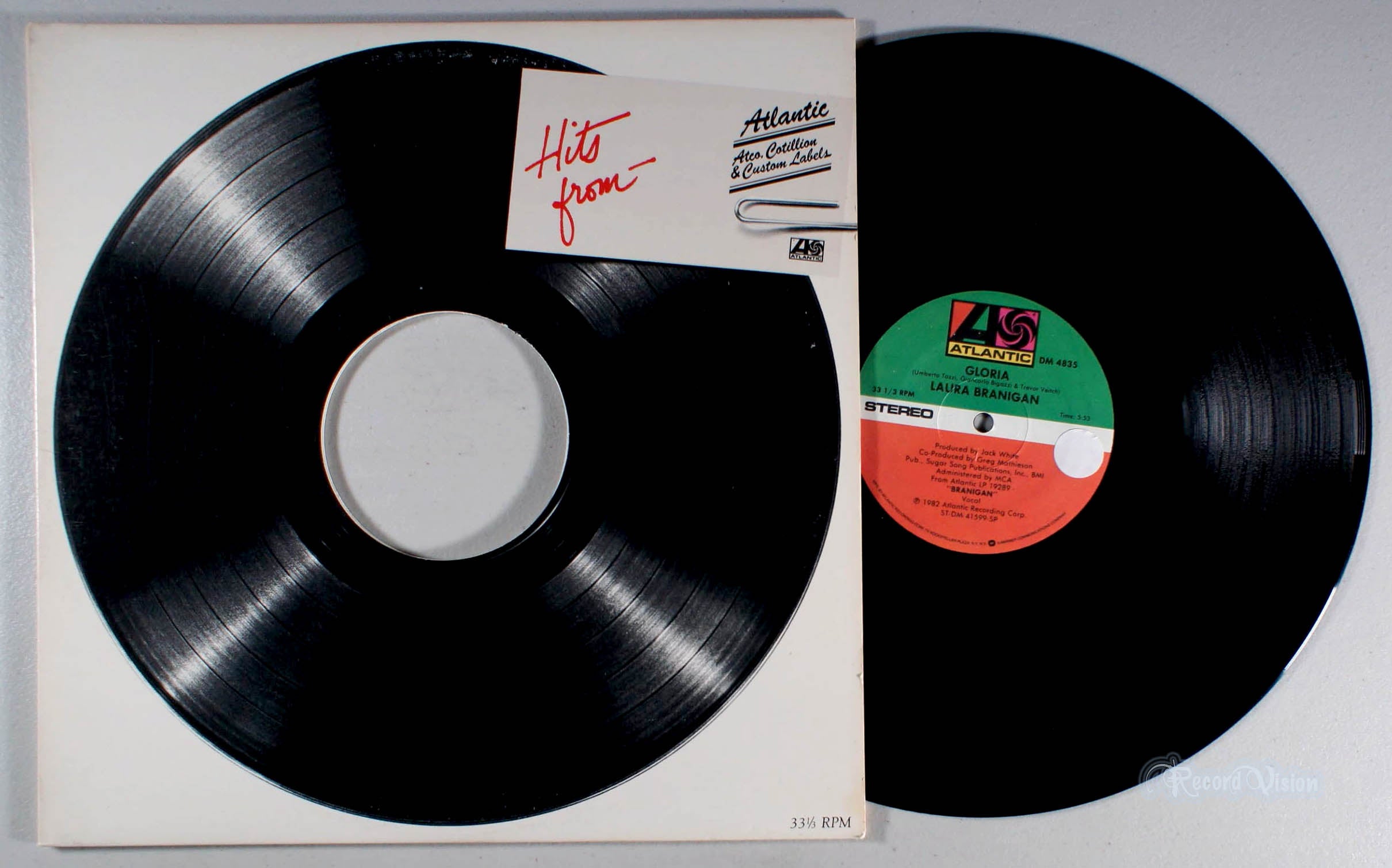 Laura Branigan - Gloria (front cover) Vinyl