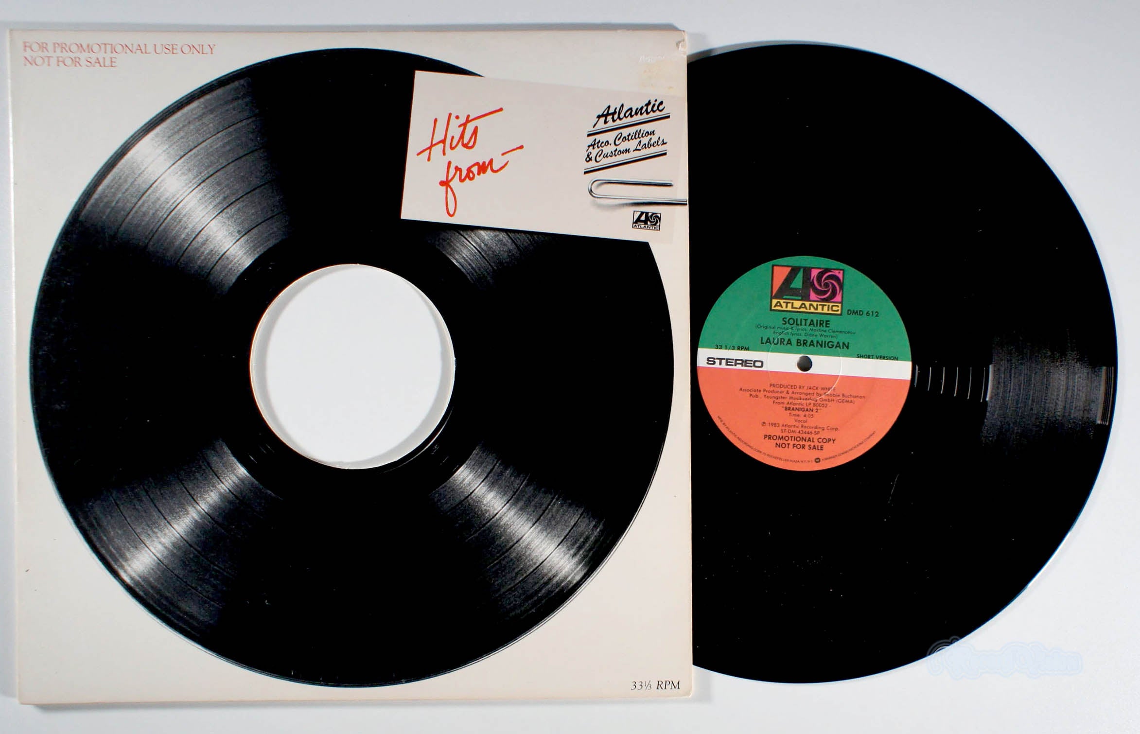 Laura Branigan - Solitaire (12" Single) (front cover) Vinyl