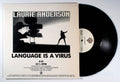 Laurie Anderson - Language is a Virus (front cover) Vinyl