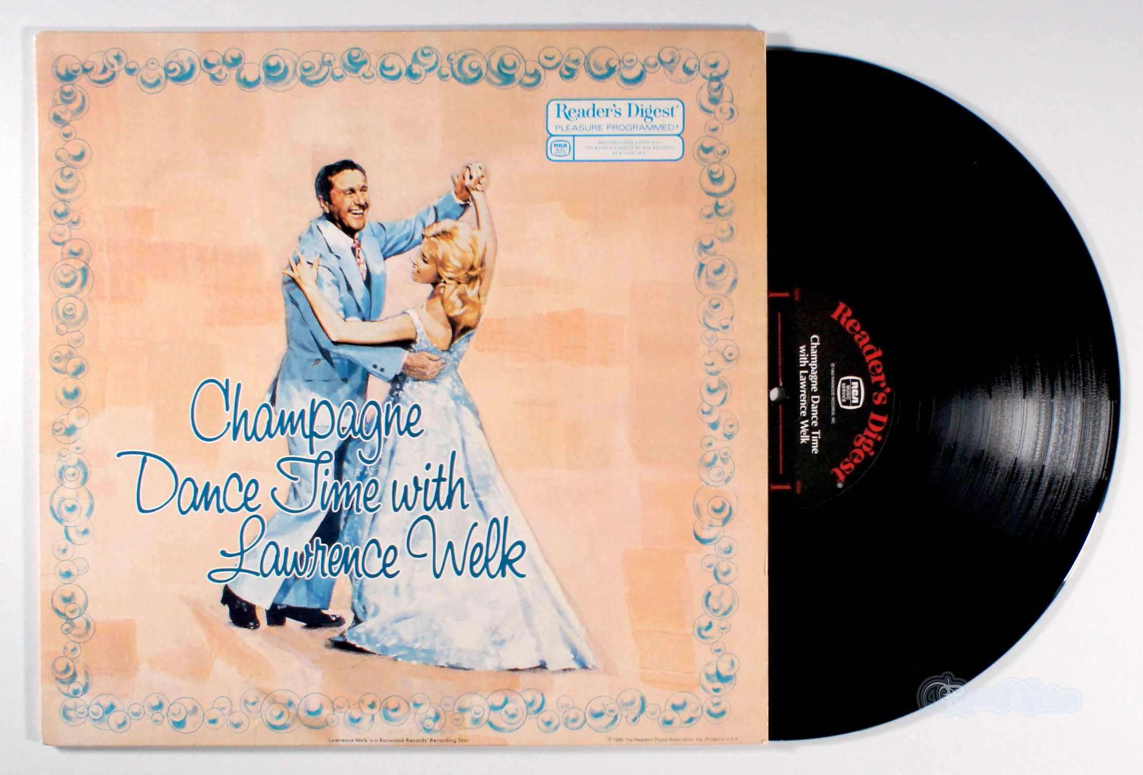 Lawrence Welk - Champagne Dance Time (front cover) Vinyl