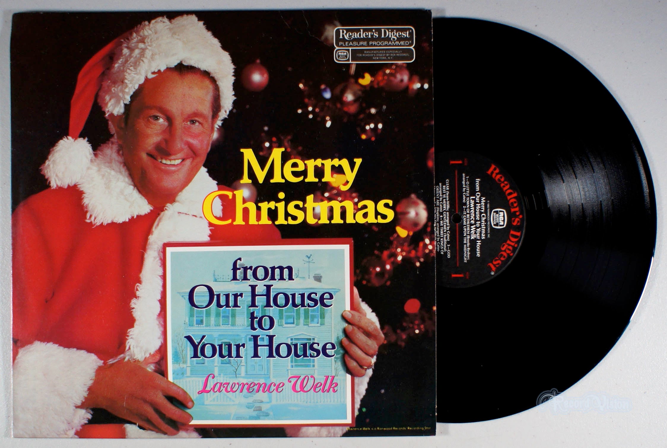 Lawrence Welk - Merry Christmas (front cover) Vinyl