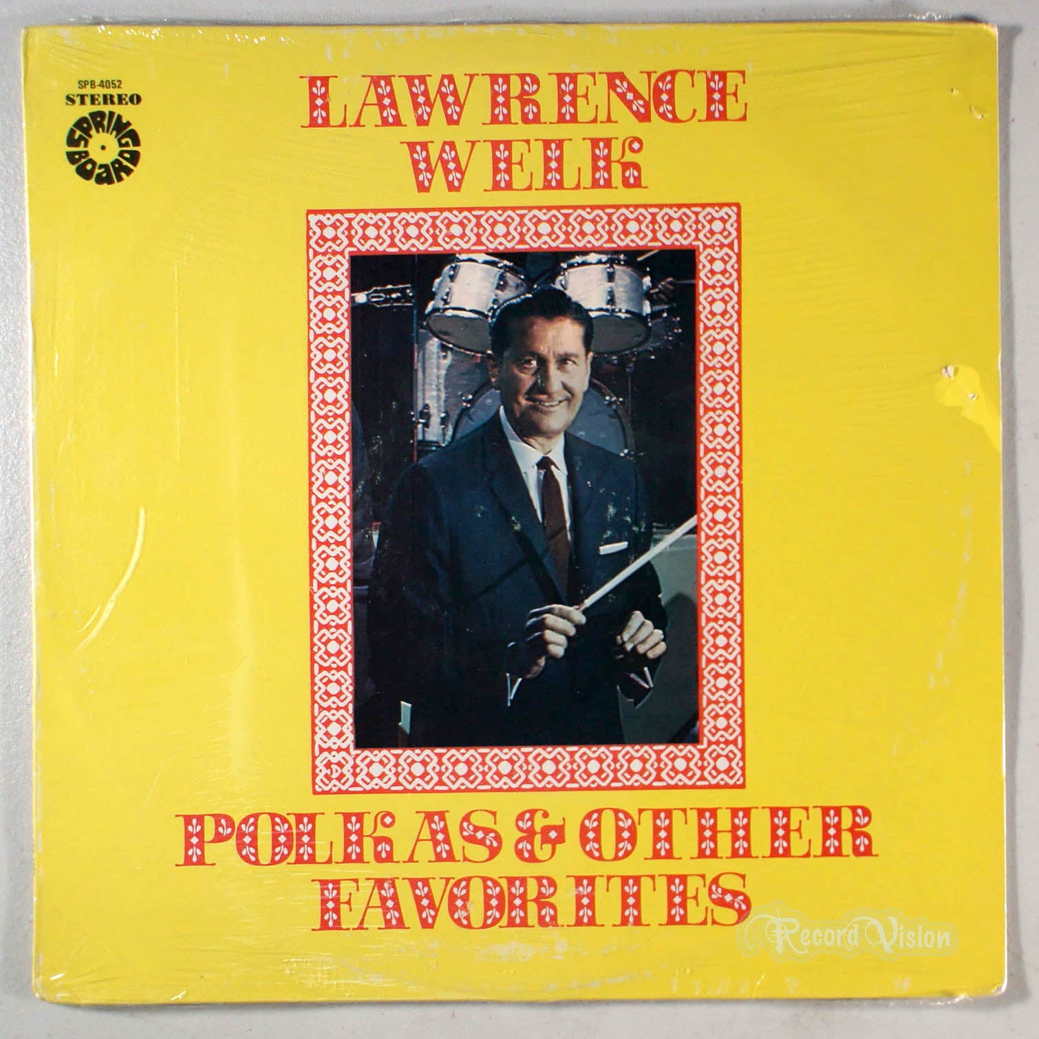 Lawrence Welk - Polkas and Other Favorites (front cover) Vinyl