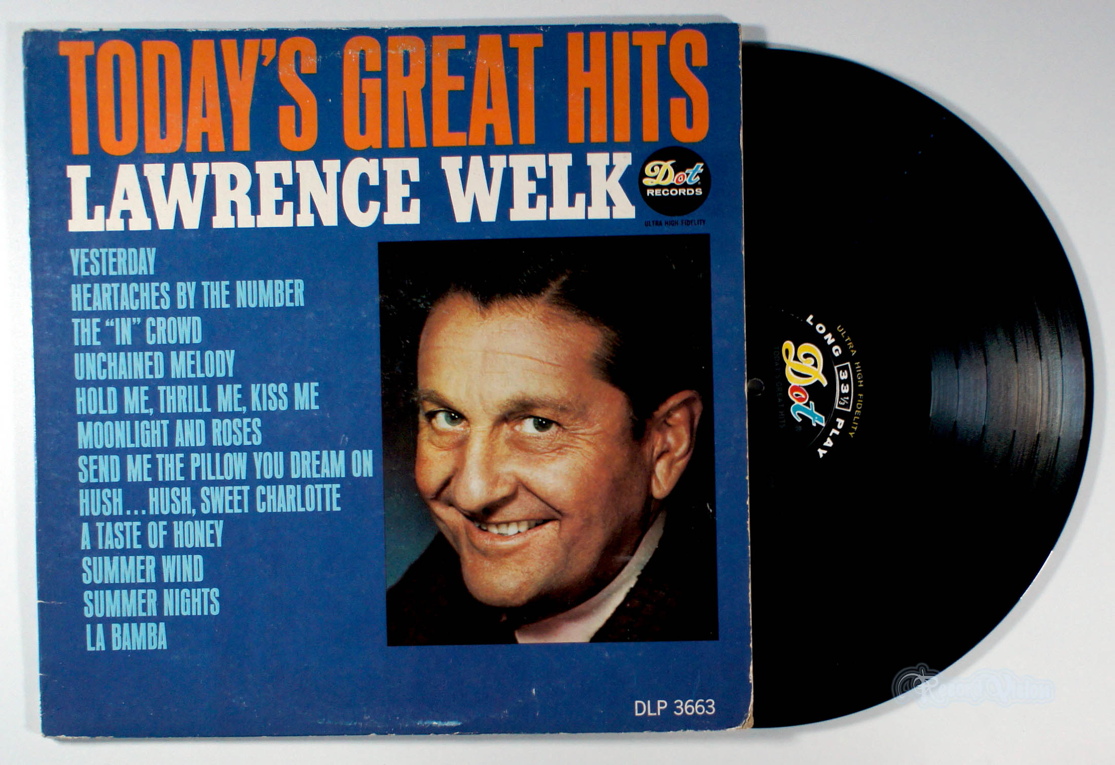 Lawrence Welk - Today's Great Hits (front cover) Vinyl