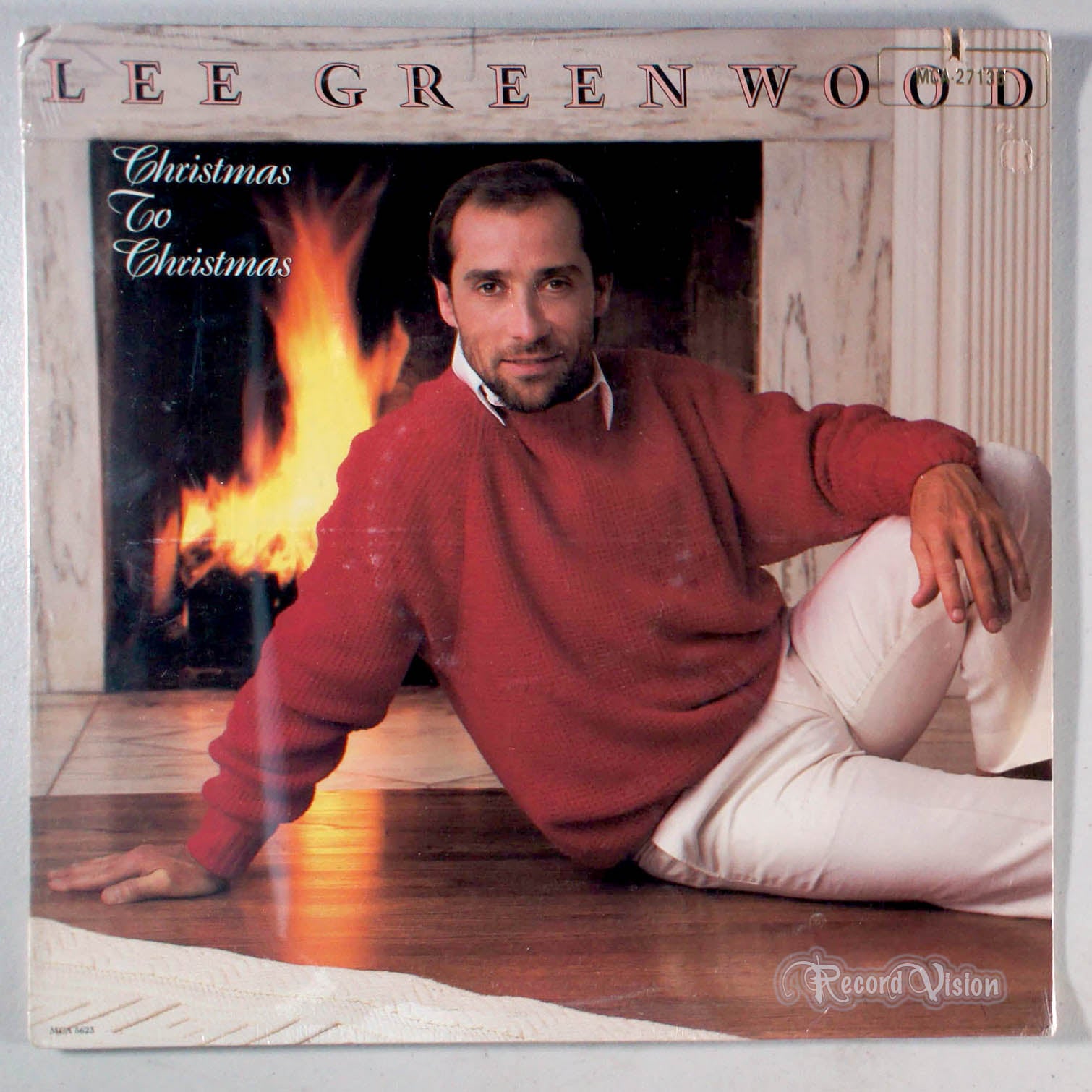 Lee Greenwood - Christmas to Christmas (front cover) Vinyl
