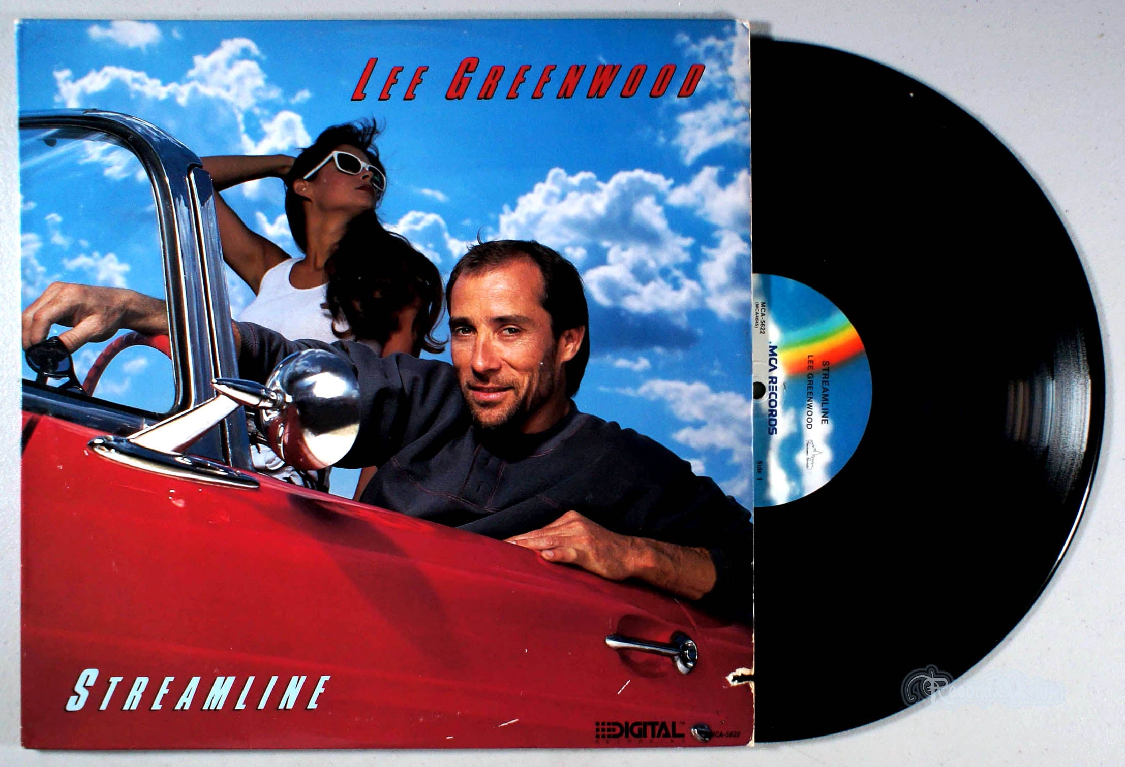 Lee Greenwood - Streamline (front cover) Vinyl