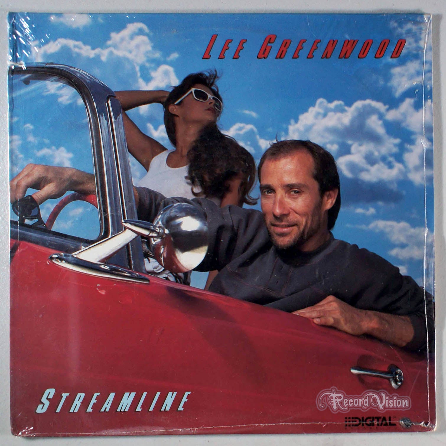 Lee Greenwood - Streamline (front cover) Vinyl
