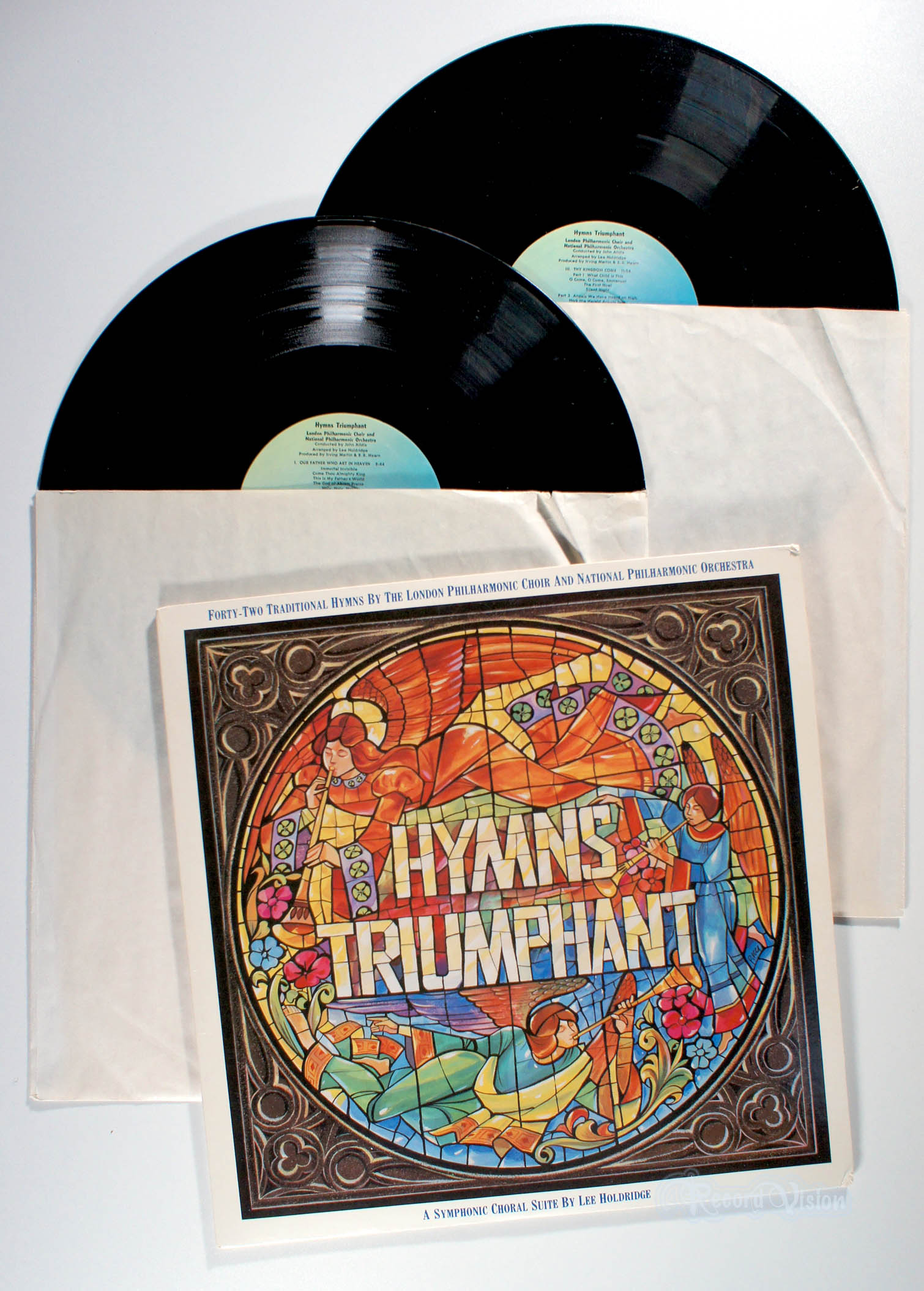 Lee Holdridge - Hymns Triumphant (front cover) Vinyl