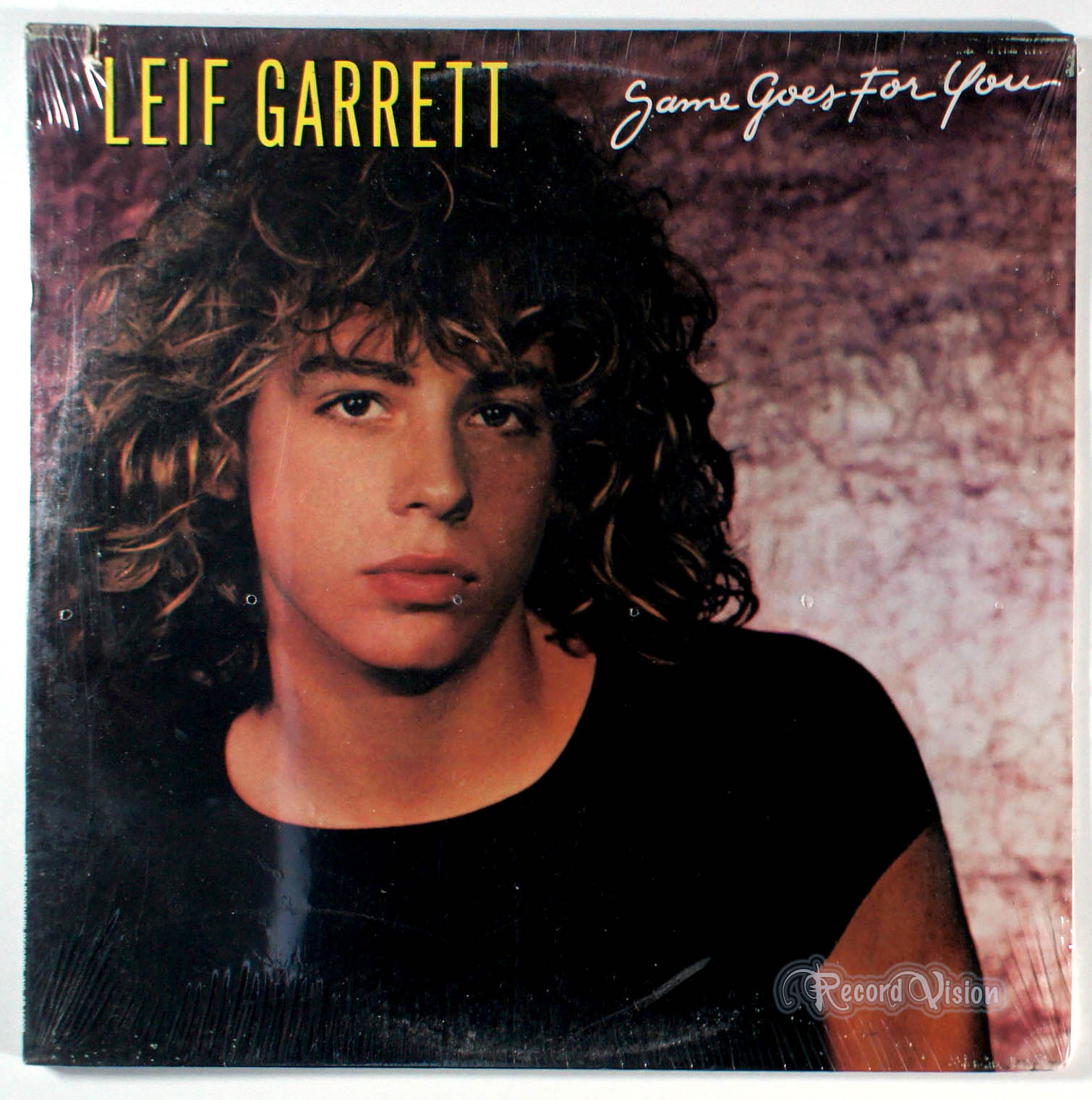 Leif Garrett - Same Goes For You (front cover) Vinyl