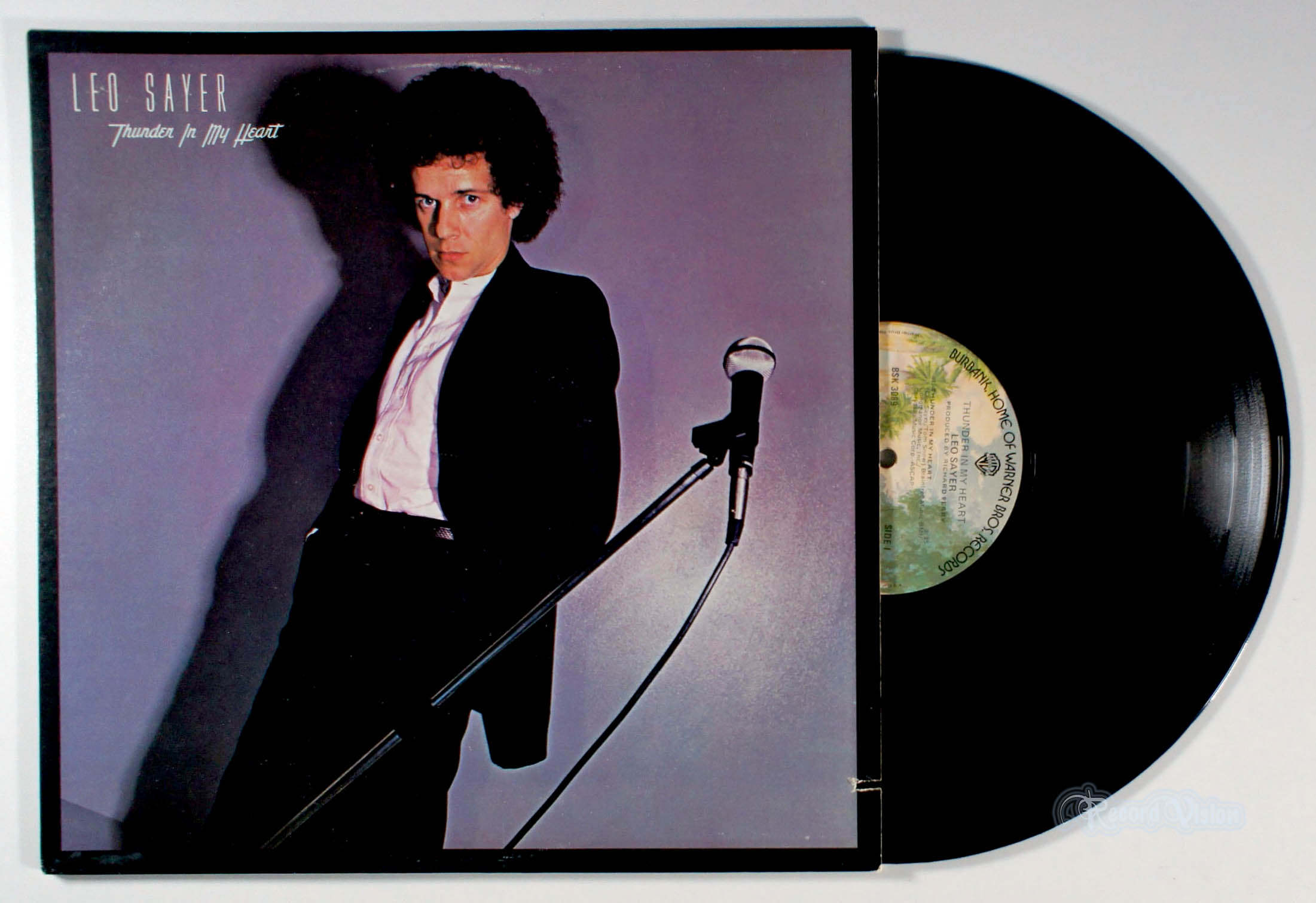 Leo Sayer - Thunder in My Heart (front cover) Vinyl