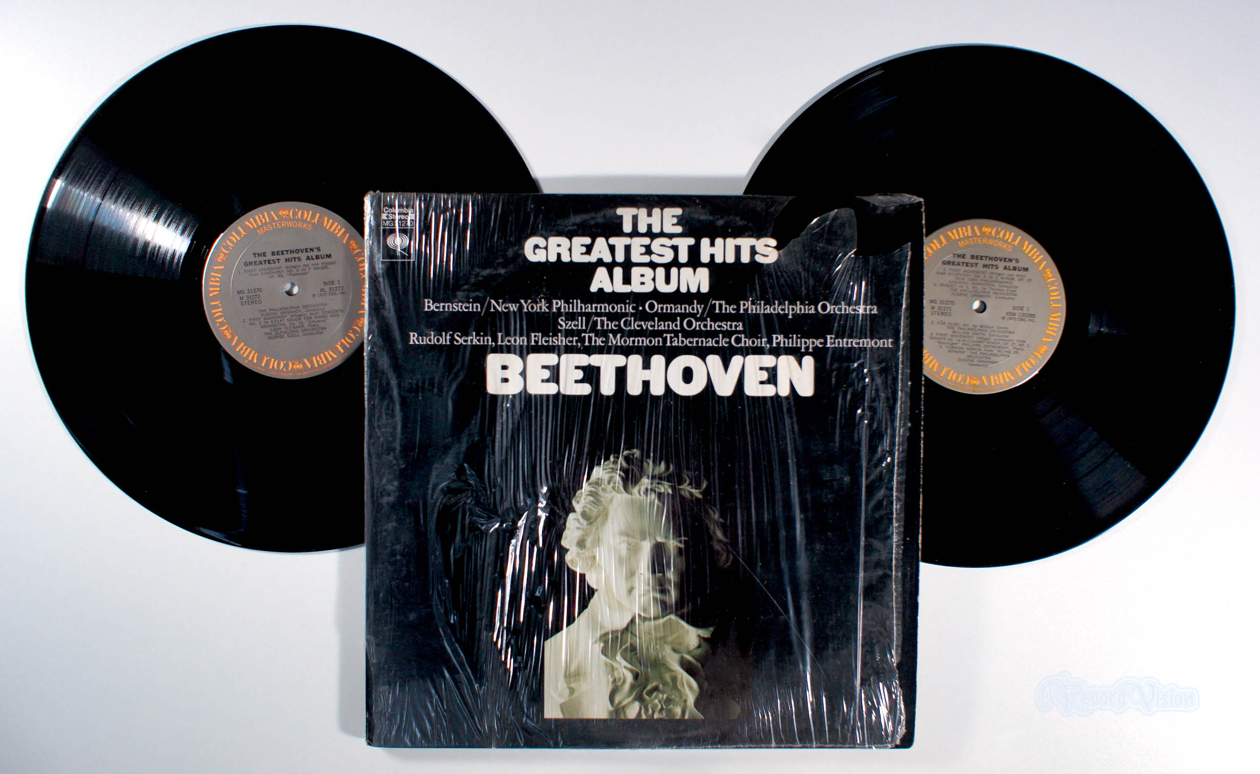 Leonard Bernstein - Beethoven: Greatest Hits Album (front cover) Vinyl