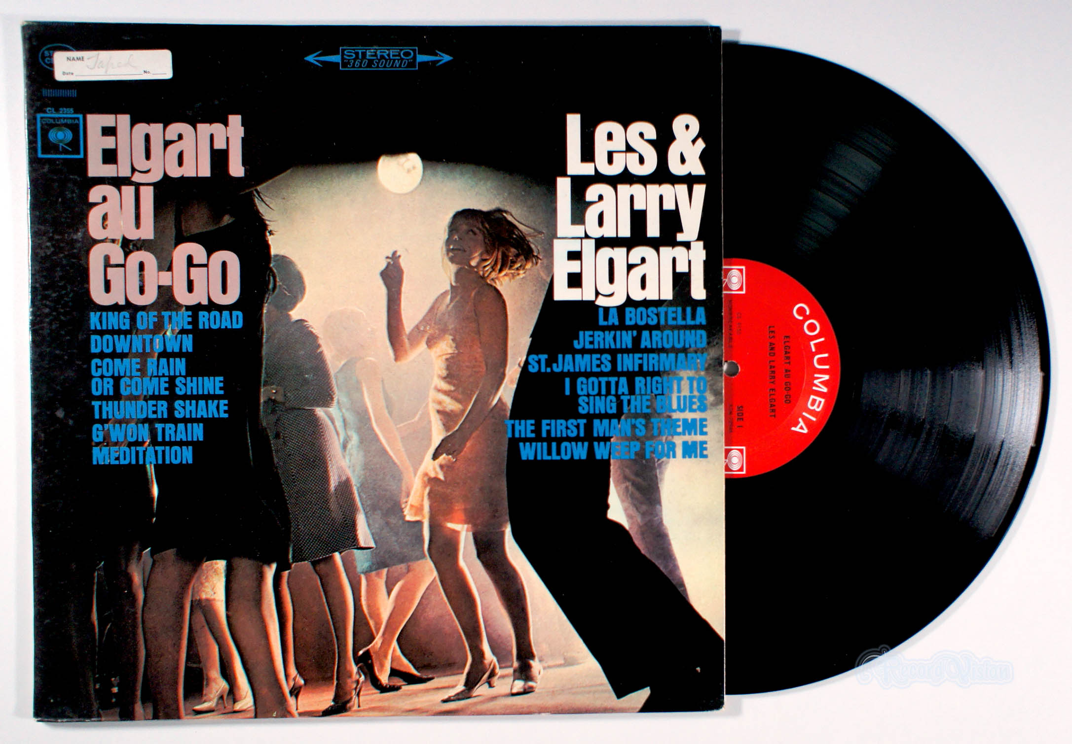 Les and Larry Elgart - Elgart Au Go-Go (front cover) Vinyl