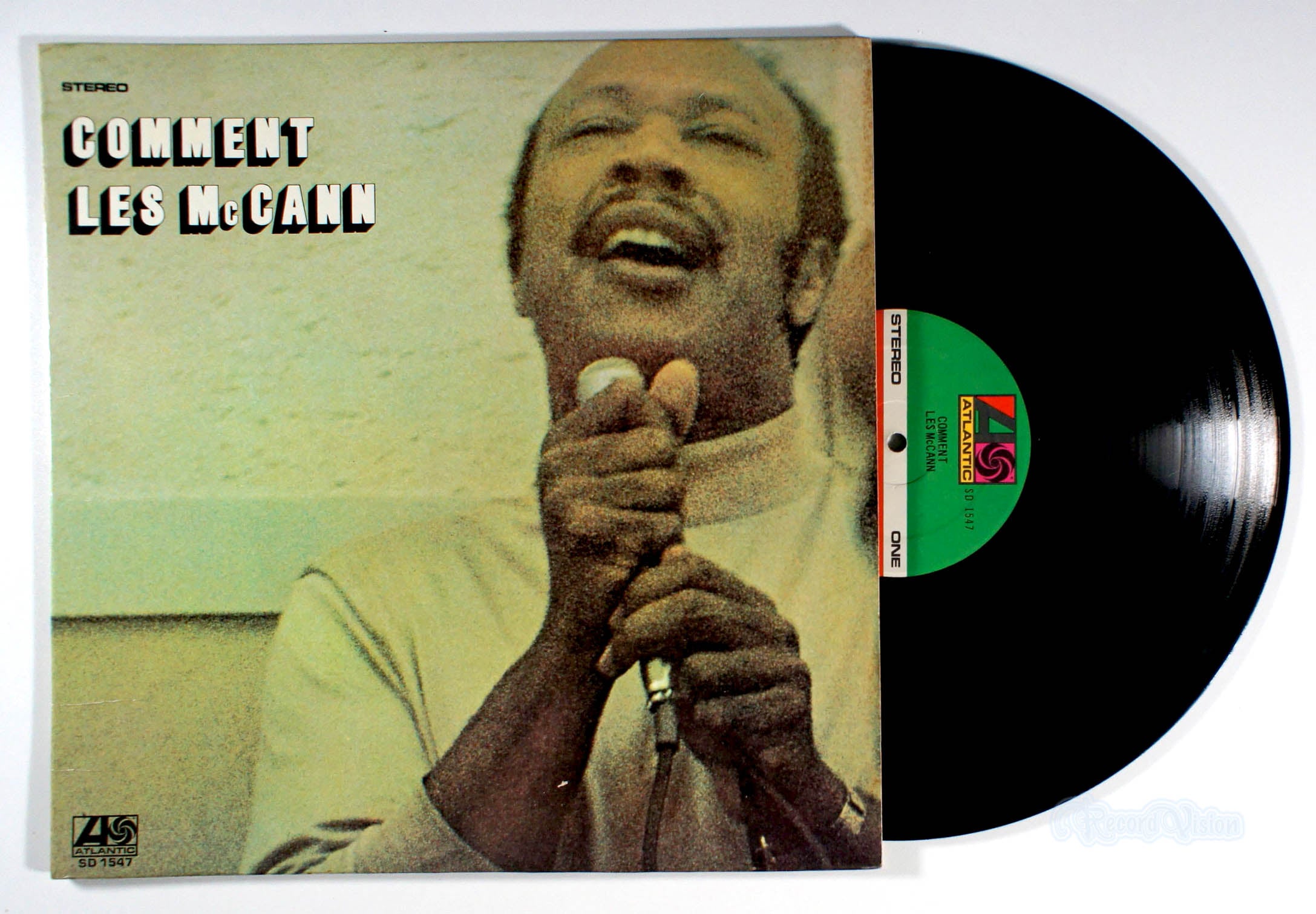 Les McCann - Comment (front cover) Vinyl