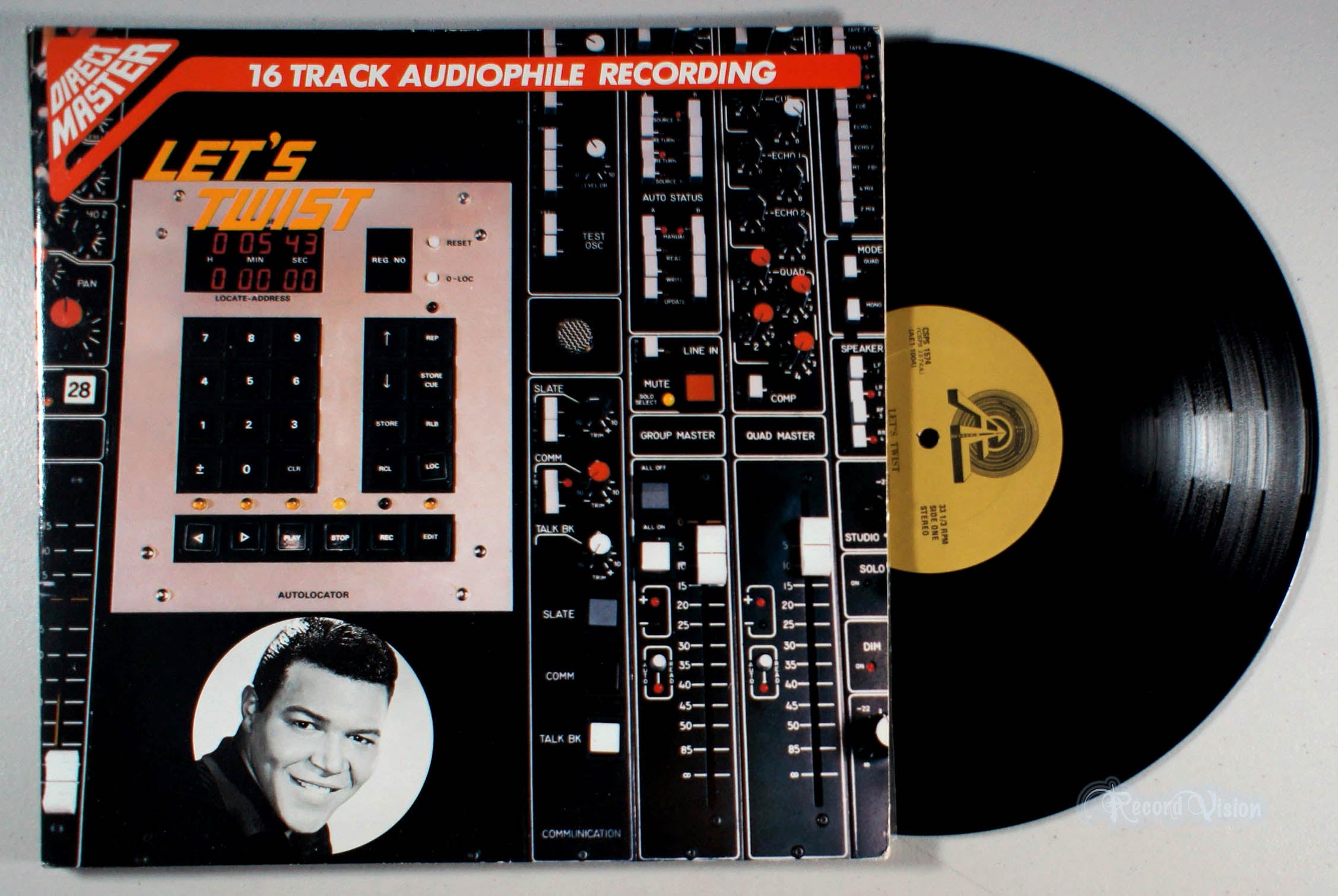 Let's Twist (front cover) Vinyl