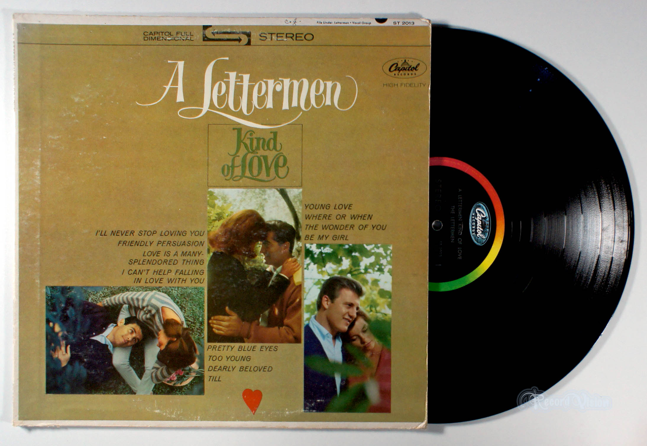 Lettermen - A Kind Of Love (front cover) Vinyl