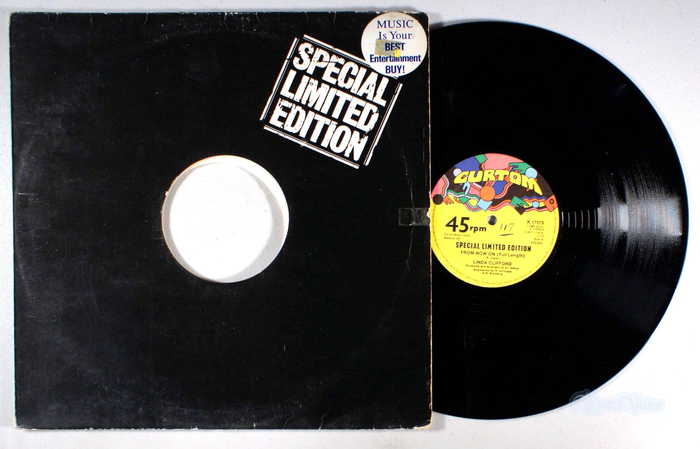 Linda Clifford - From Now On (front cover) Vinyl