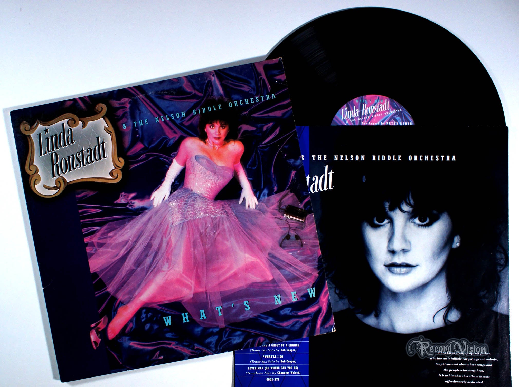 Linda Ronstadt - What's New (front cover) Vinyl