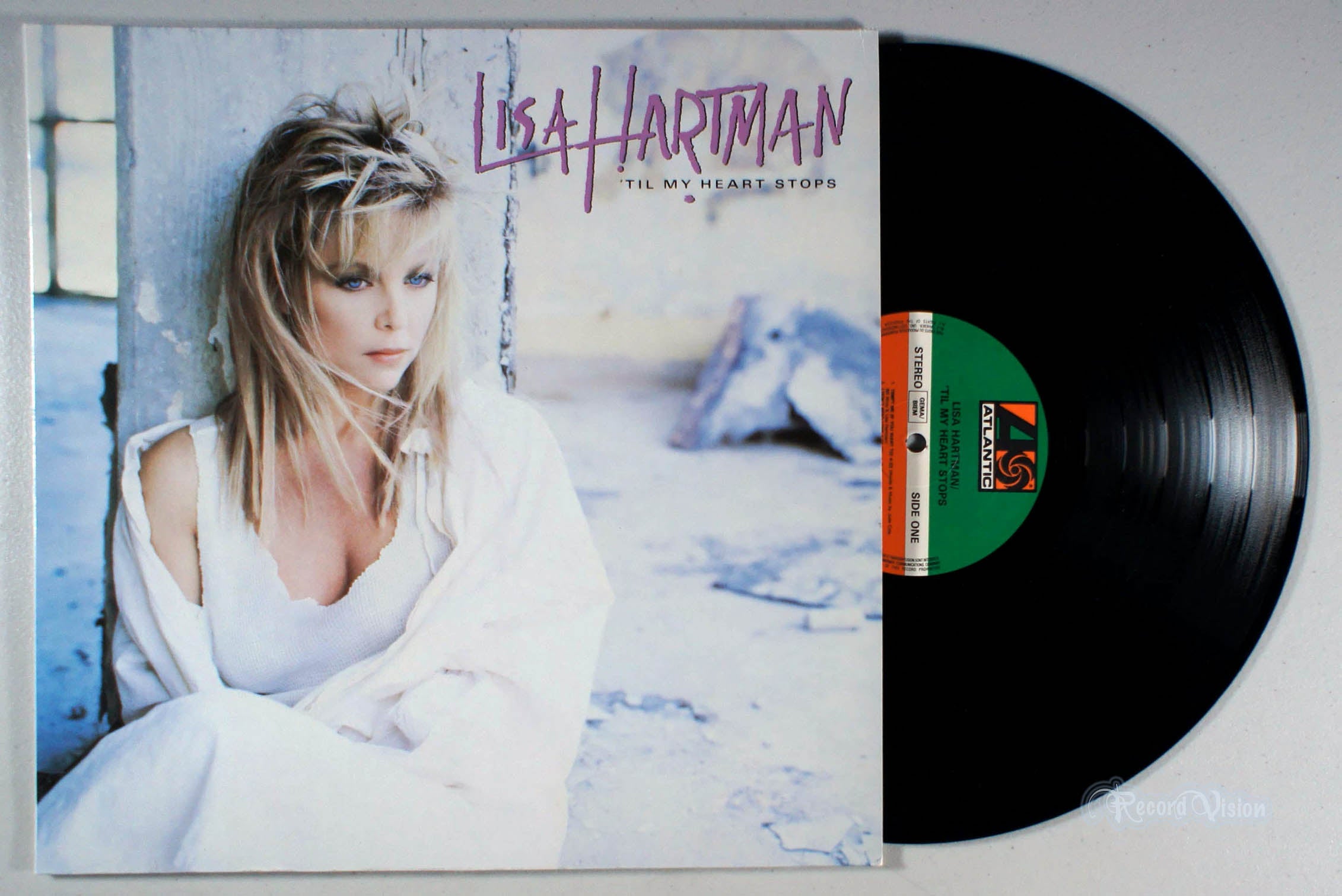 Lisa Hartman - 'Til My Heart Stops (front cover) Vinyl