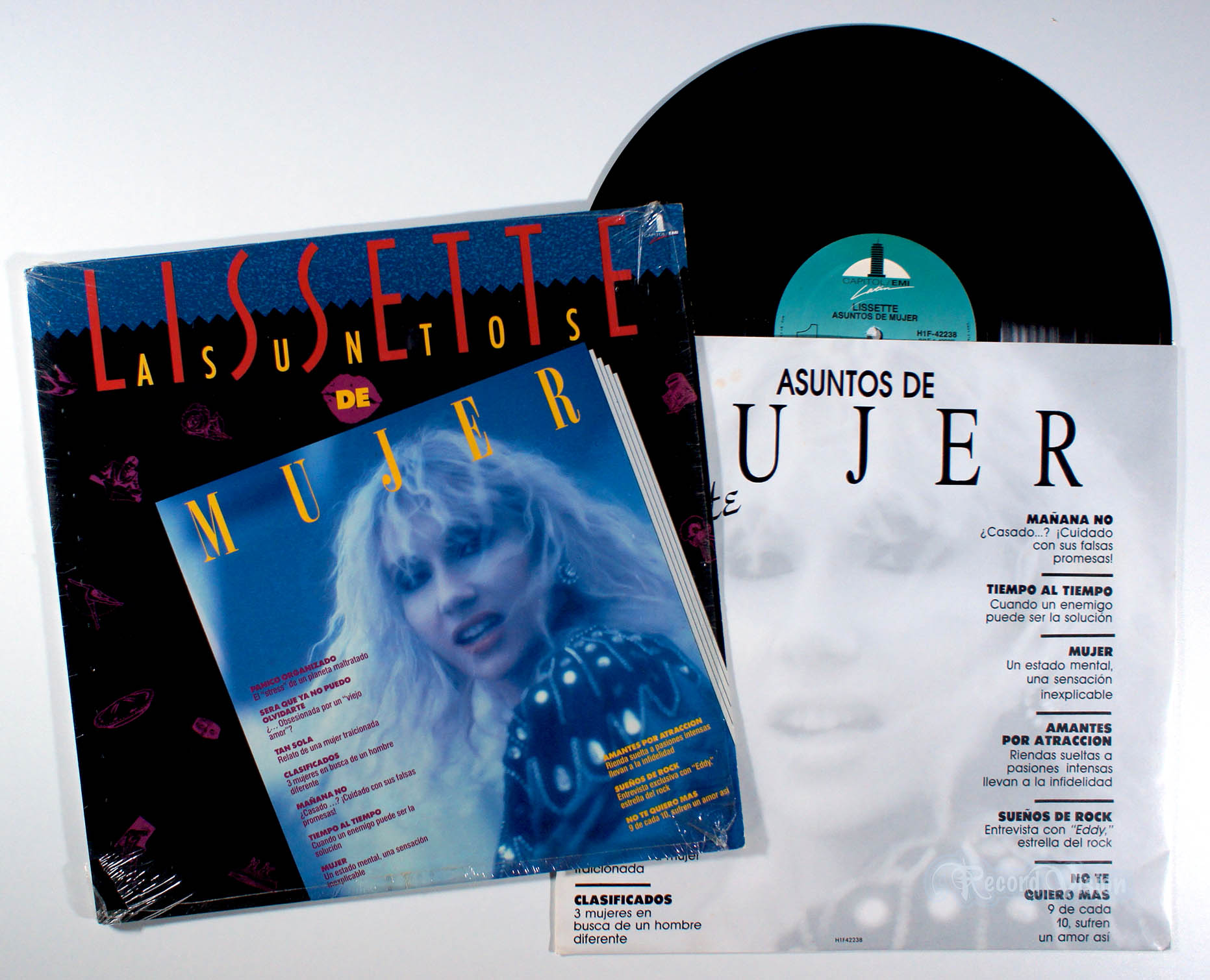 Lissette - Asuntos De Mujer (front cover) Vinyl