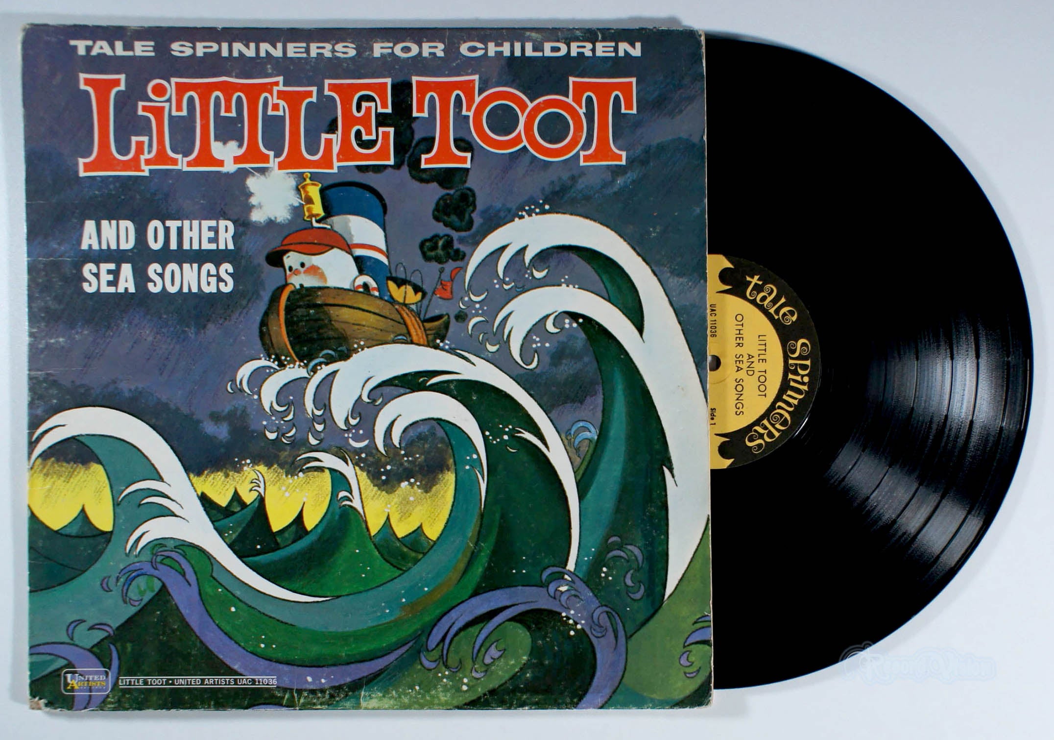 Little Toot and Other Sea Songs (front cover) Vinyl