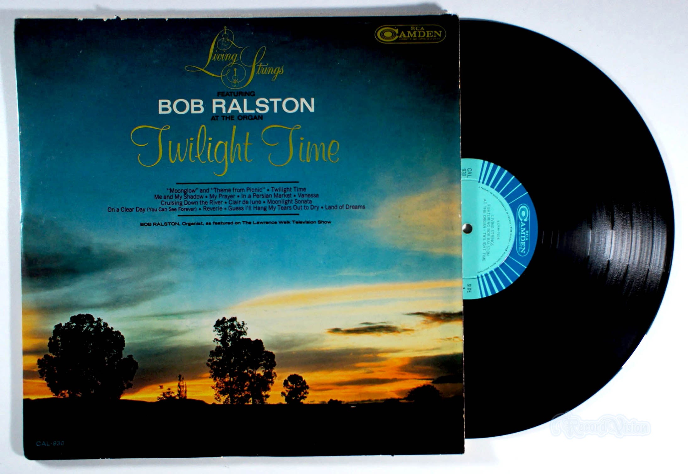 Living Strings - Twilight Time, Feat. Bob Ralston (front cover) Vinyl
