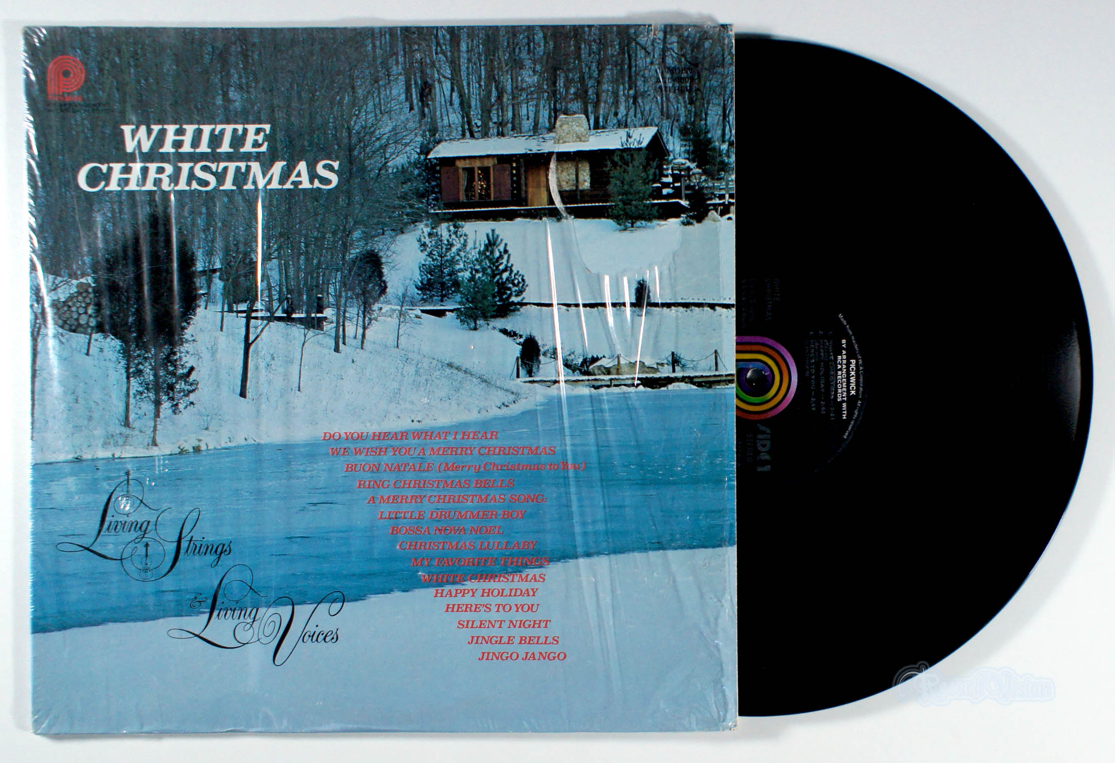 Living Strings - White Christmas (front cover) Vinyl