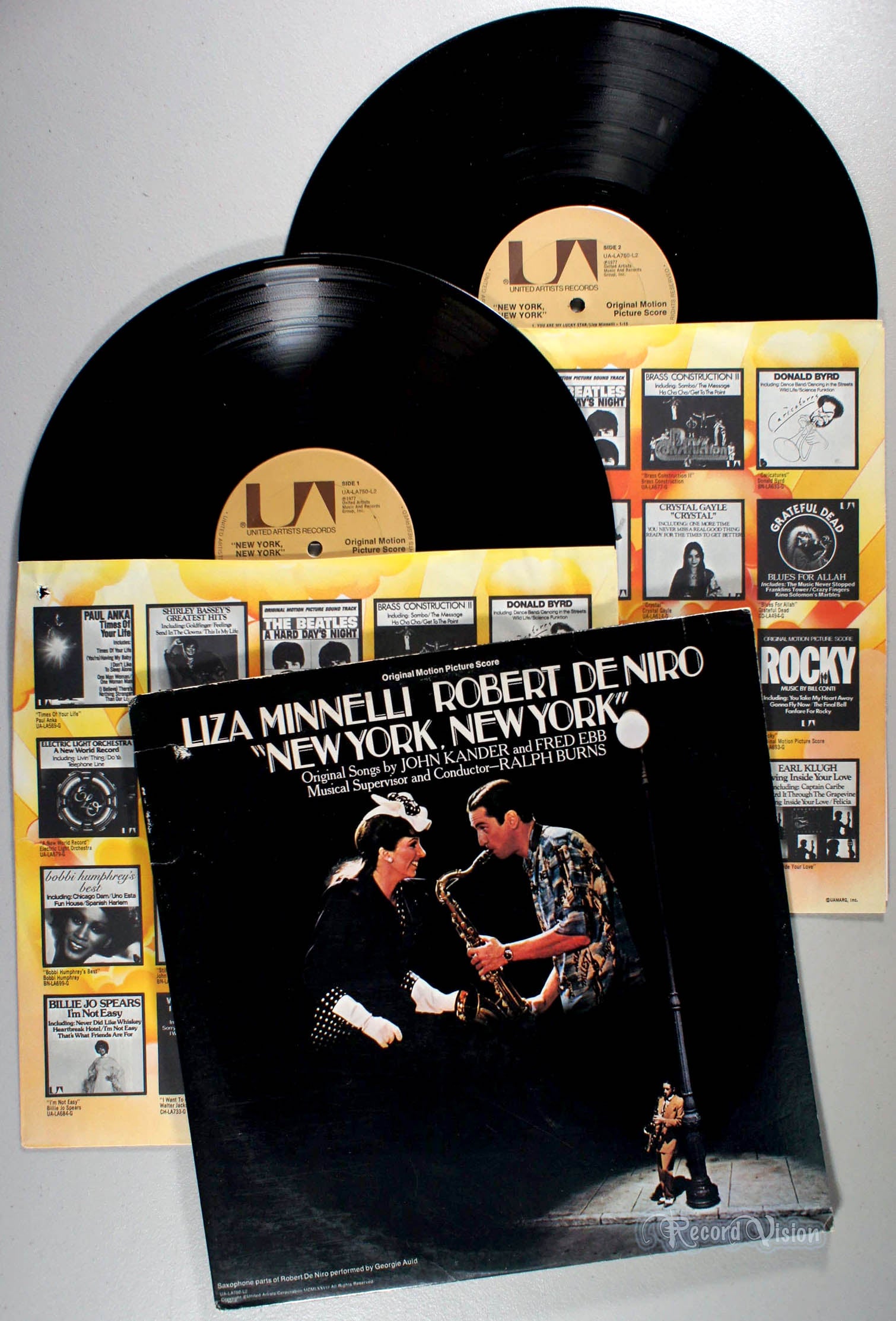 Liza Minnelli - New York, New York (front cover) Vinyl