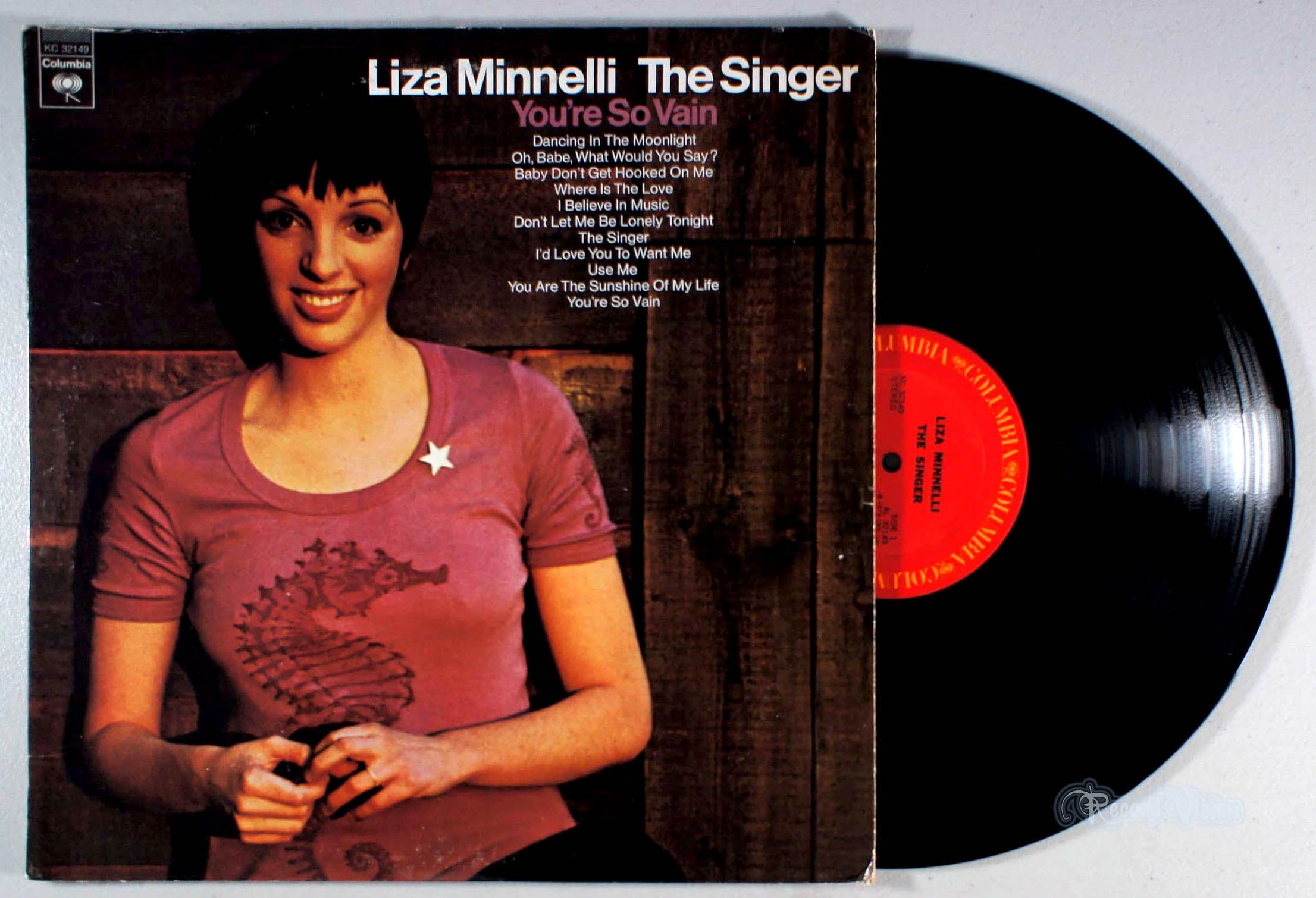 Liza Minnelli - The Singer: You're So Vain (front cover) Vinyl