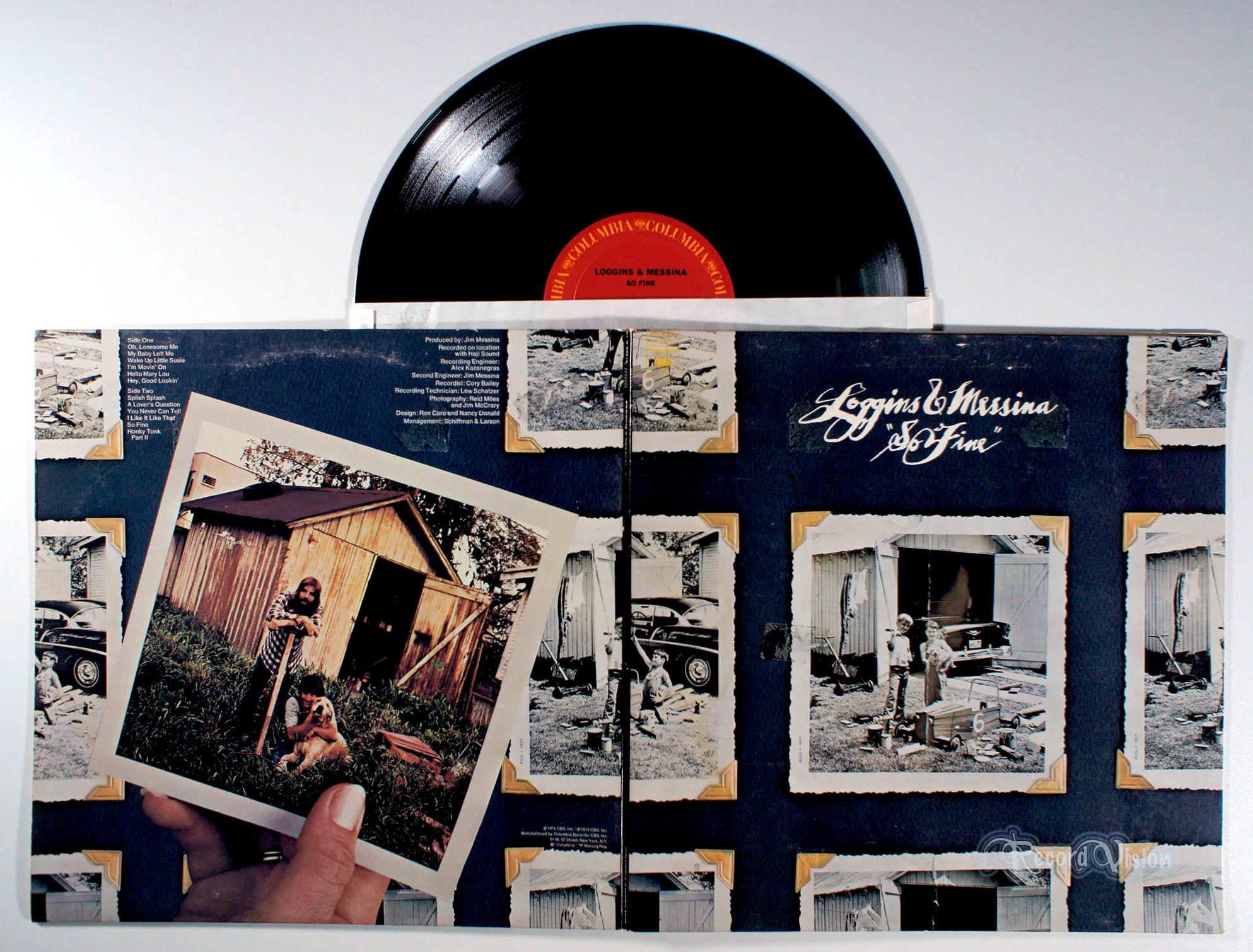 Loggins and Messina - So Fine (front cover) Vinyl