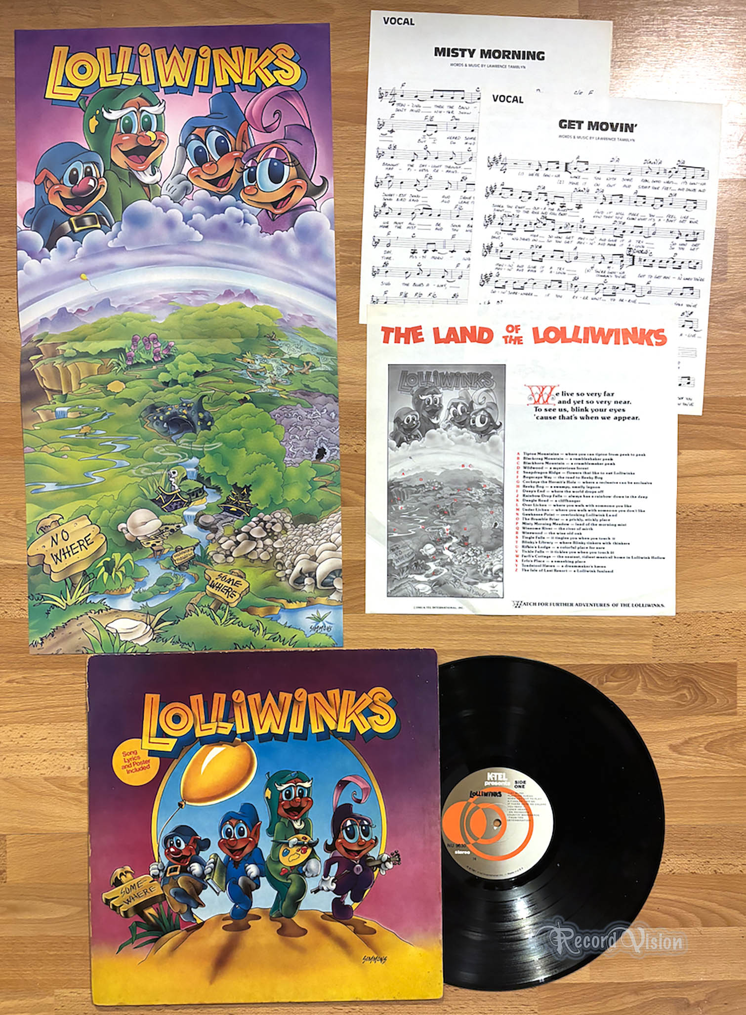 Lolliwinks - Lolliwinks (front cover) Vinyl