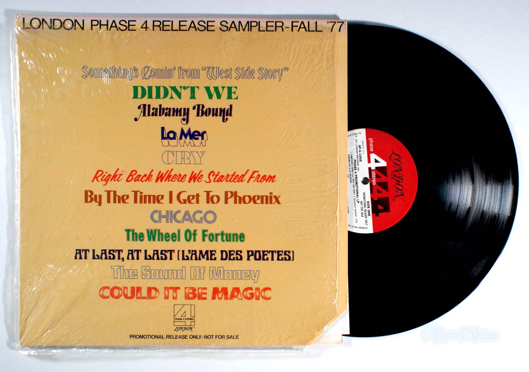 London Phase 4 Sampler: Fall (front cover) Vinyl
