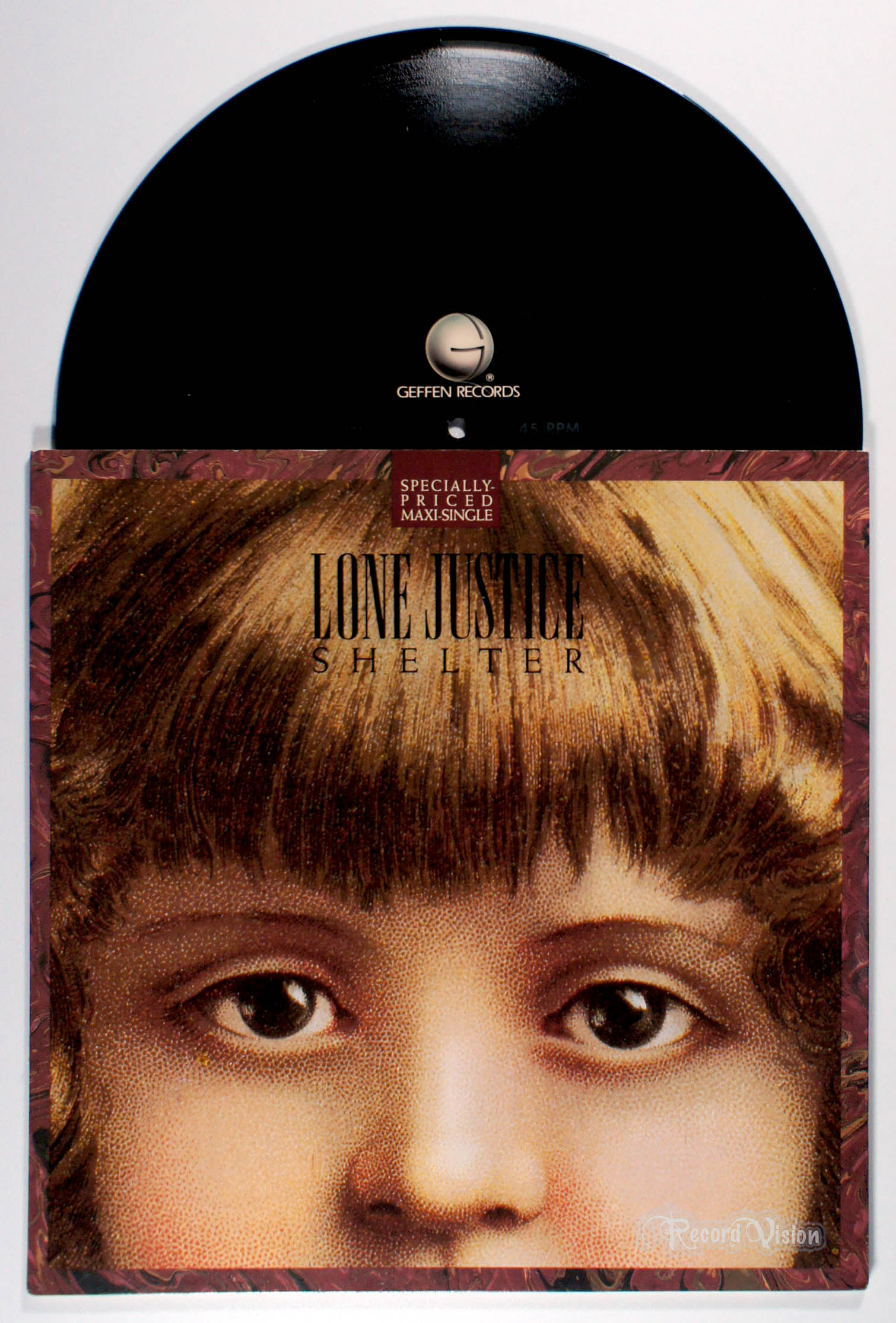 Lone Justice - Shelter (12" Single) (front cover) Vinyl