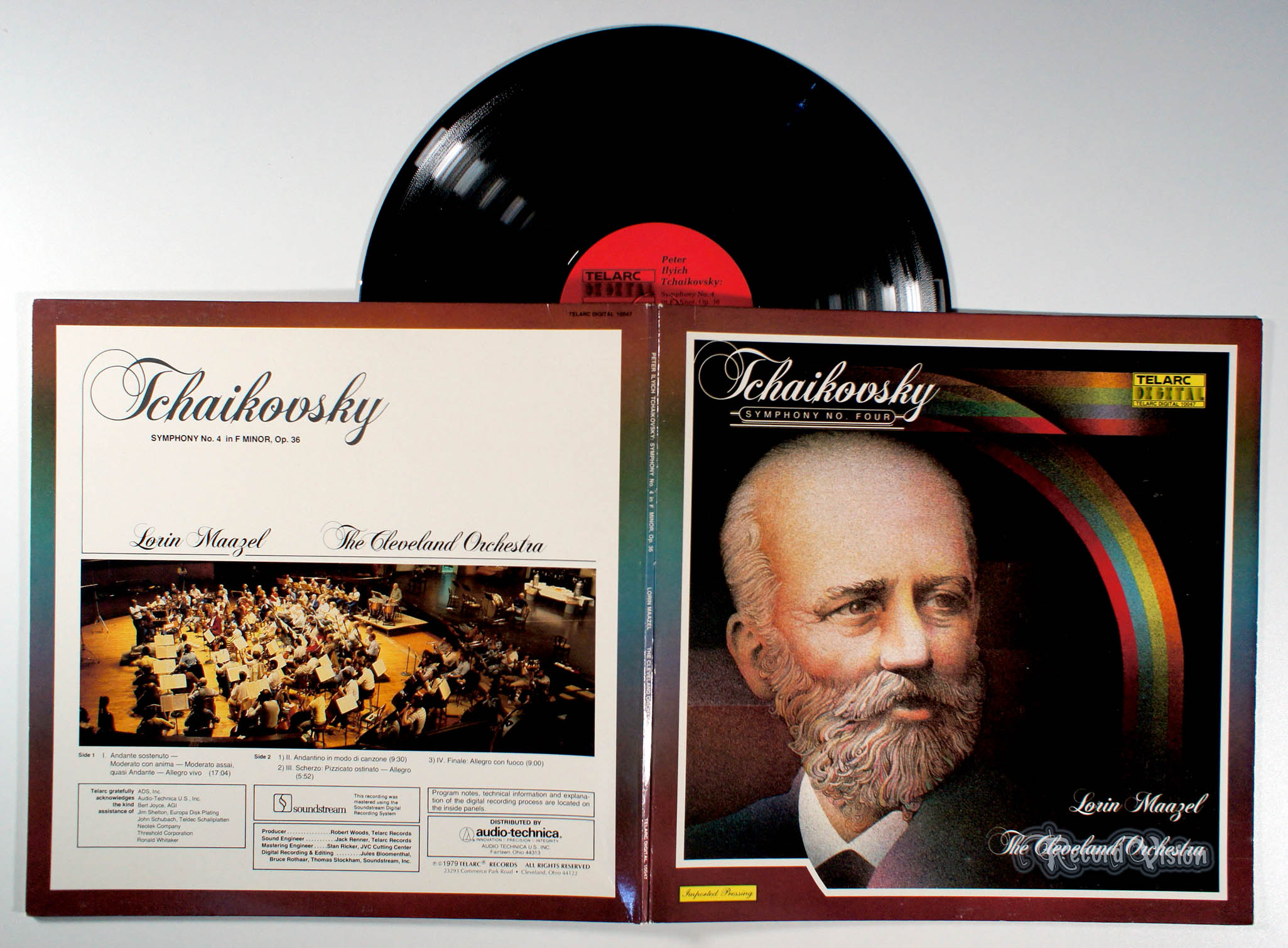 Lorin Maazel - Symphony: No. Four (front cover) Vinyl