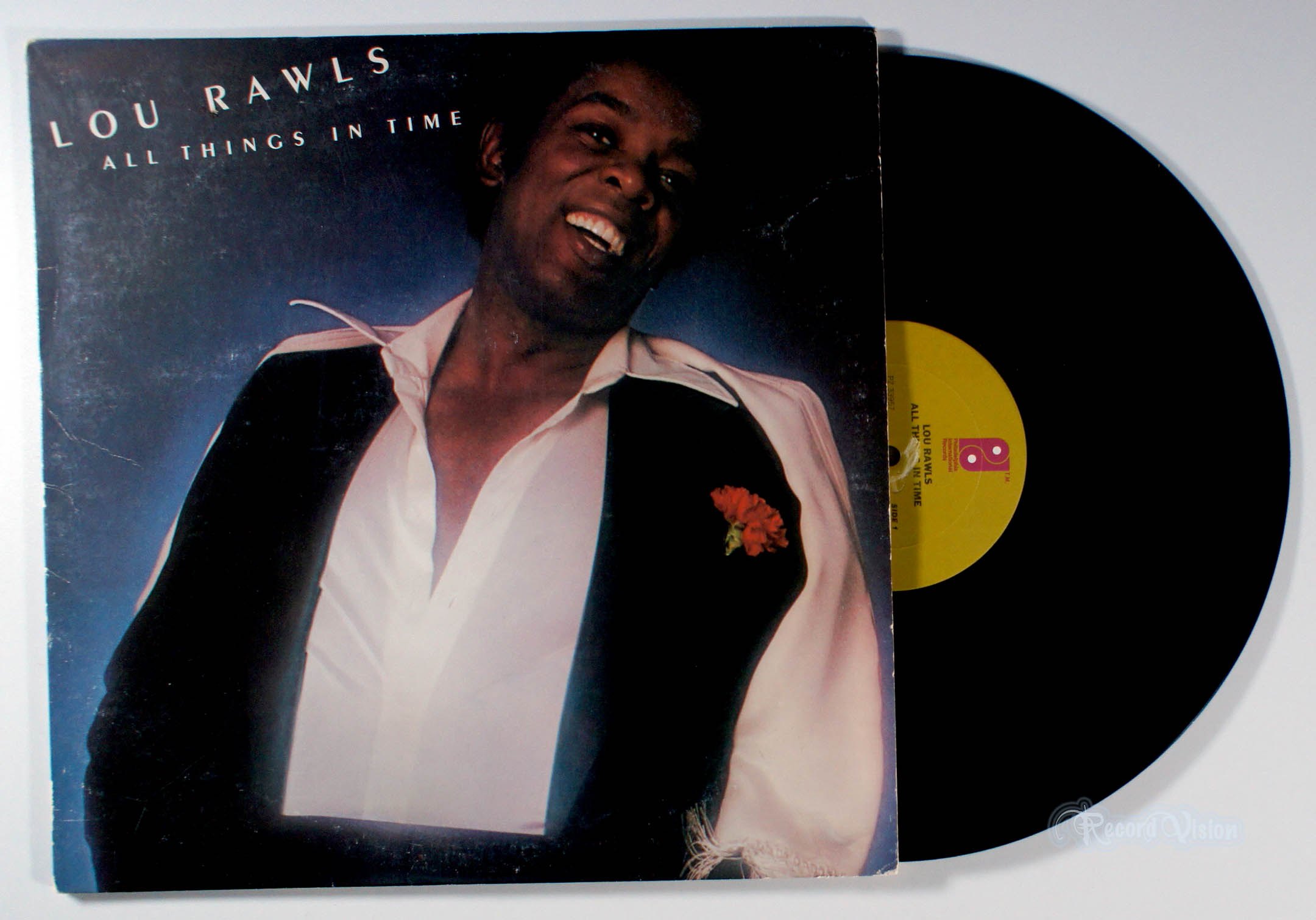 Lou Rawls - All Things in Time (front cover) Vinyl