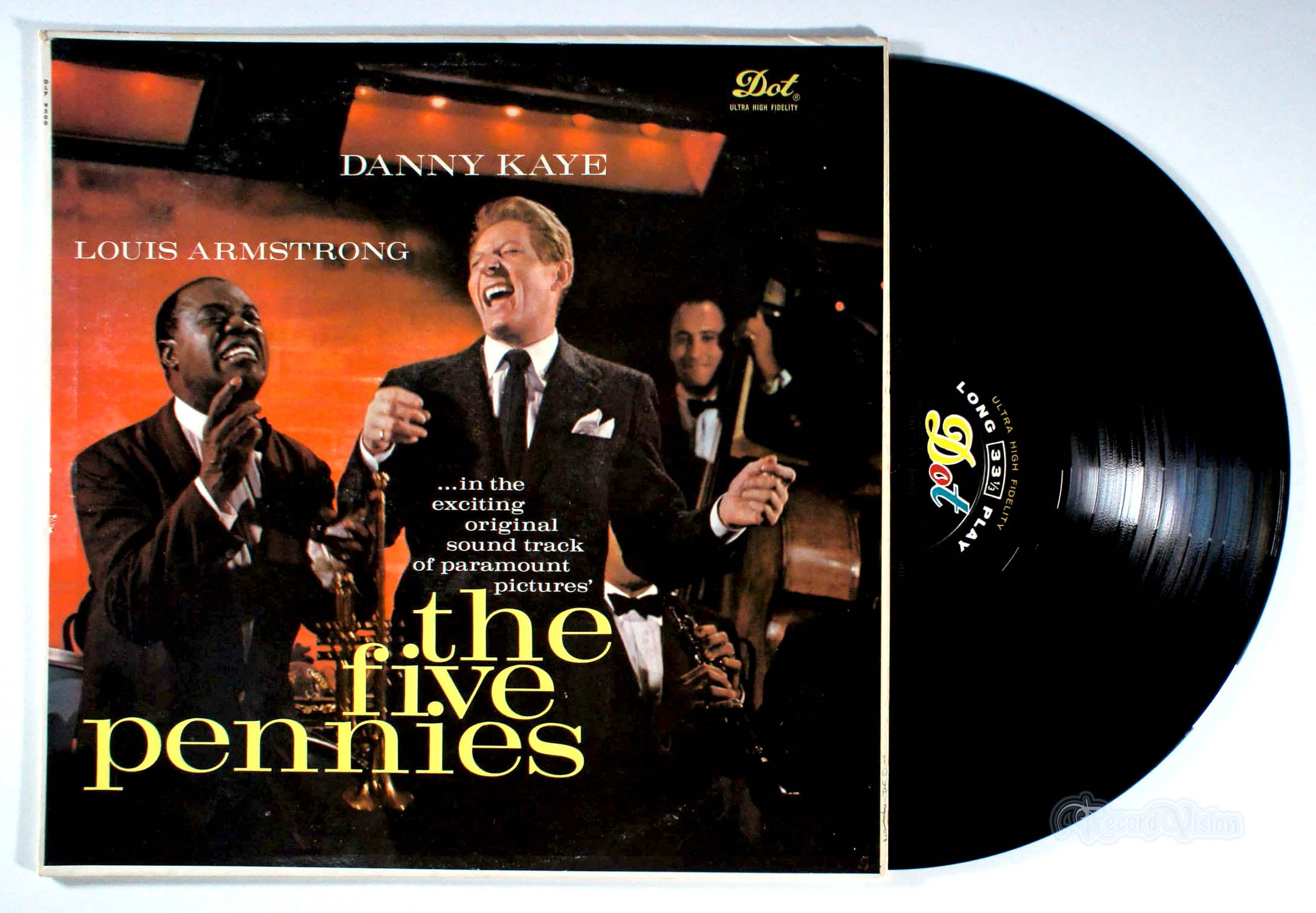 Louis Armstrong - The Five Pennies (front cover) Vinyl