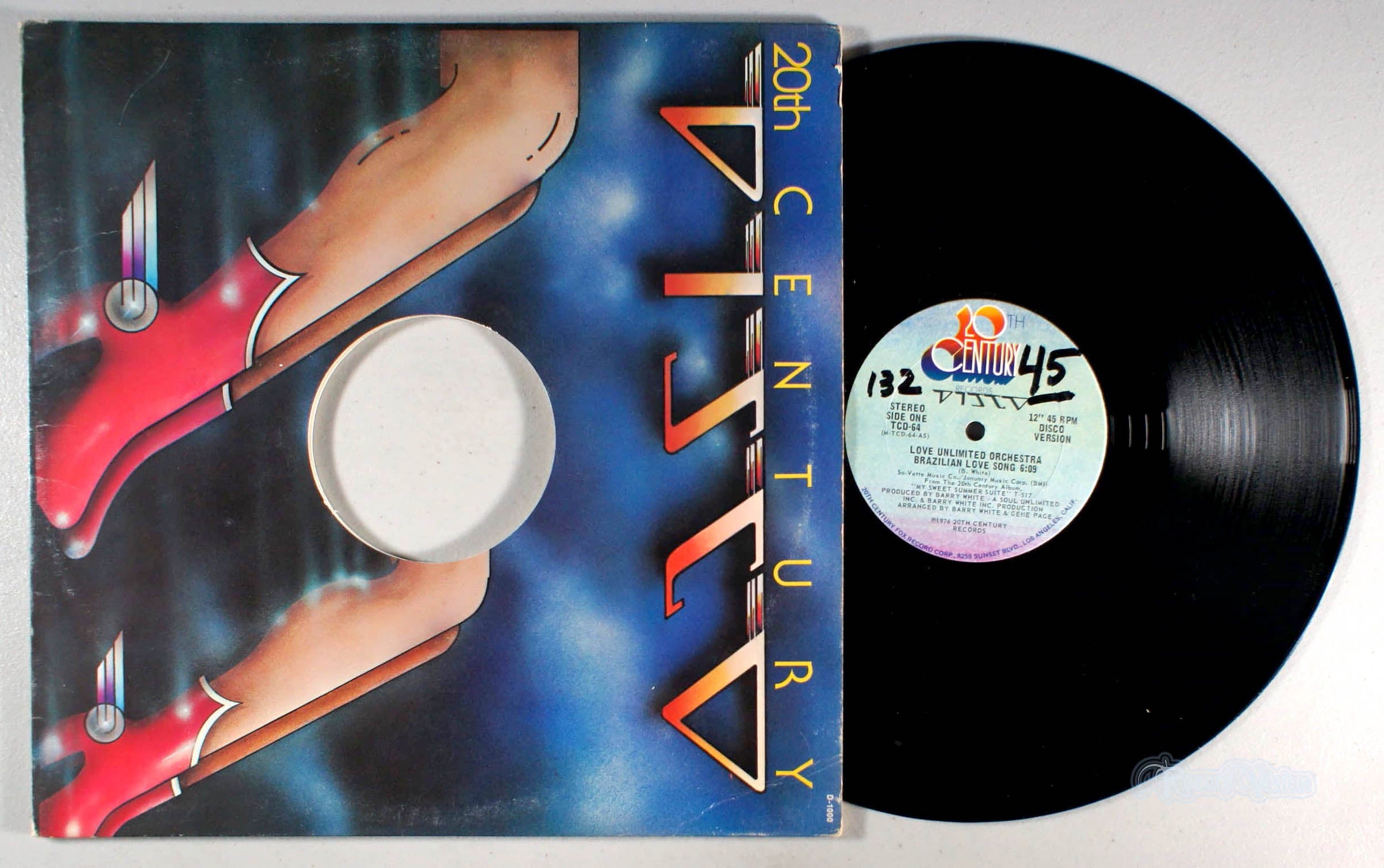 Love Unlimited Orchestra - Brazilian Love Song (front cover) Vinyl