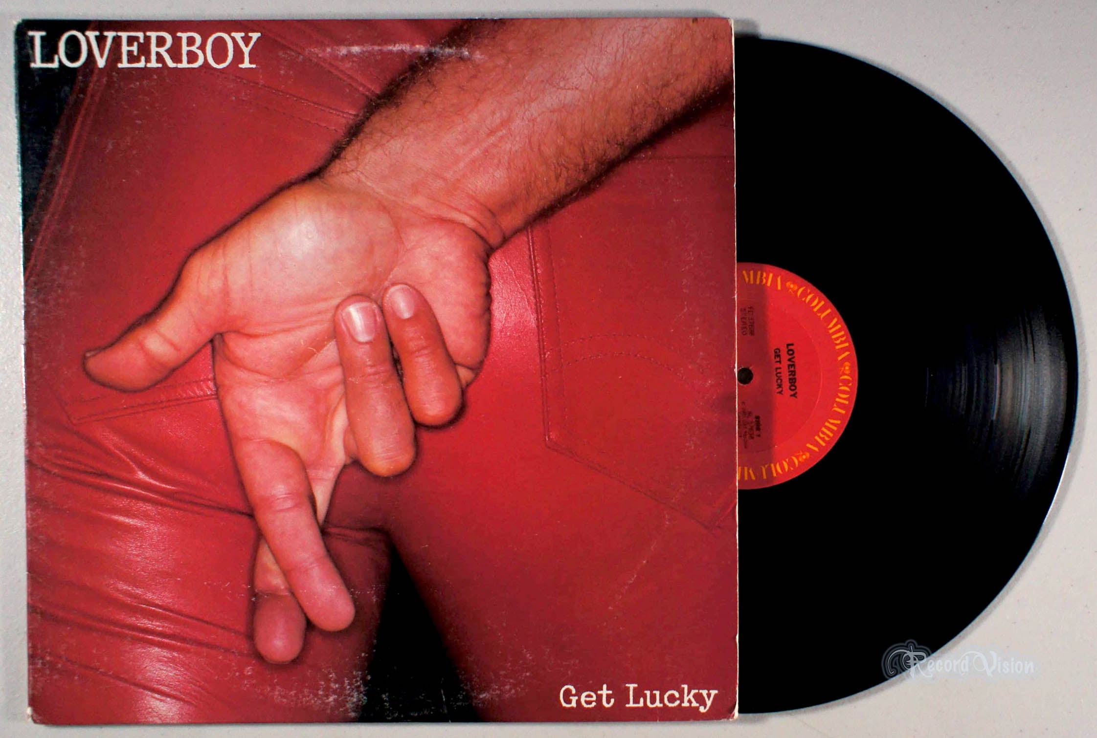 Loverboy - Get Lucky (front cover) Vinyl