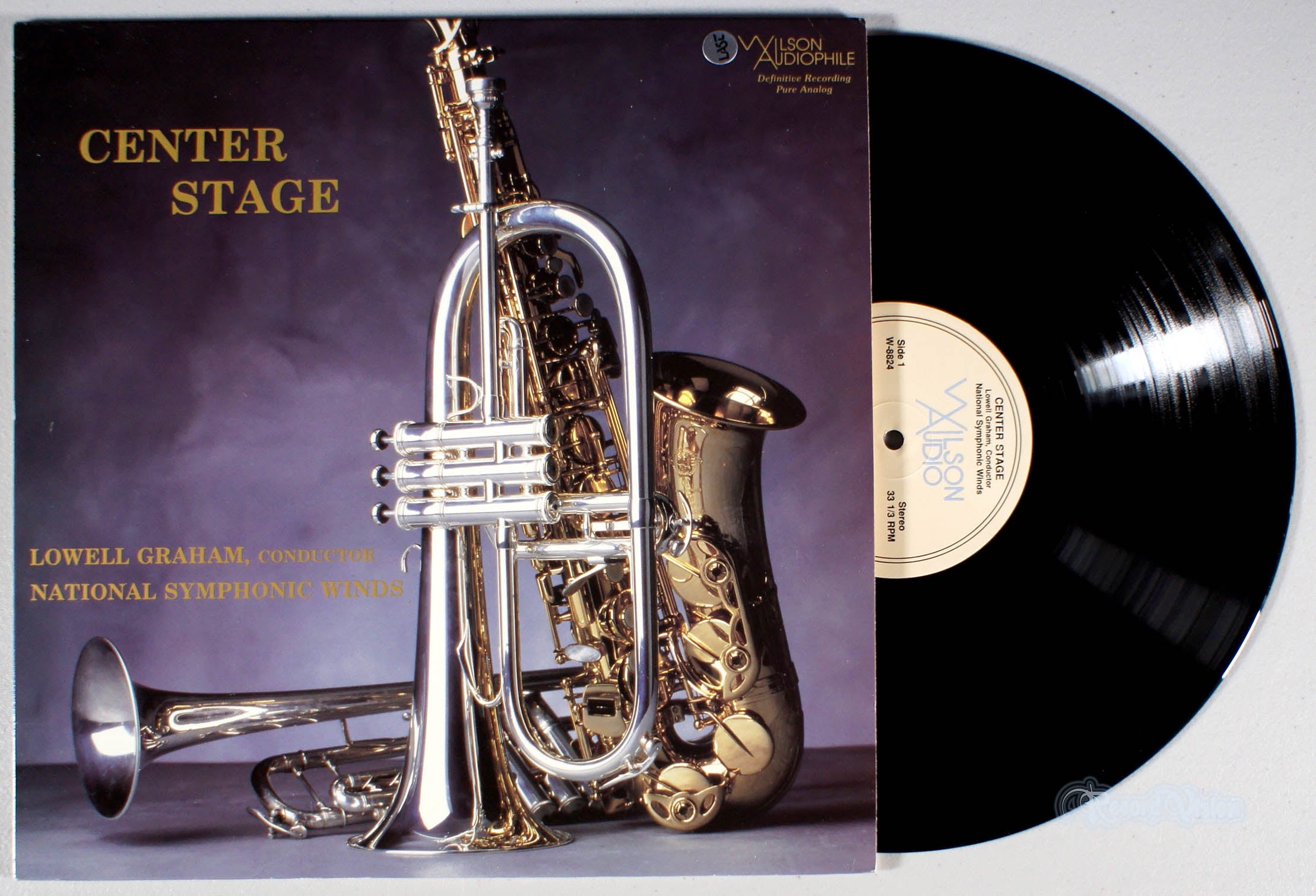 Lowell Graham - Center Stage (front cover) Vinyl
