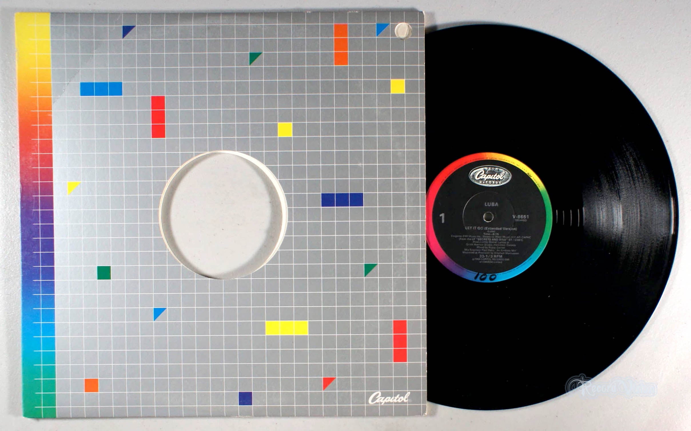 Luba - Let it Go (front cover) Vinyl