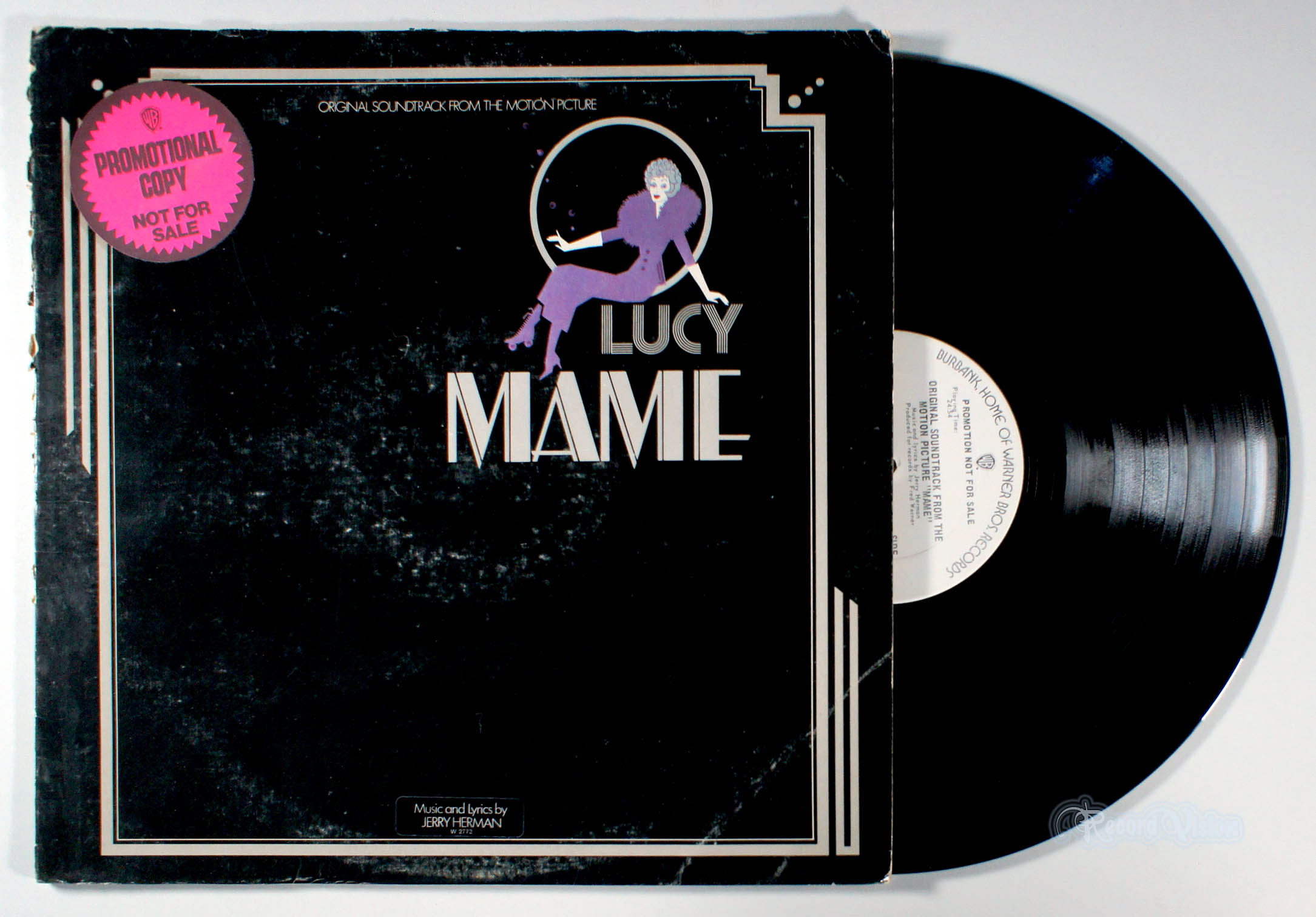 Lucille Ball - Mame (front cover) Vinyl