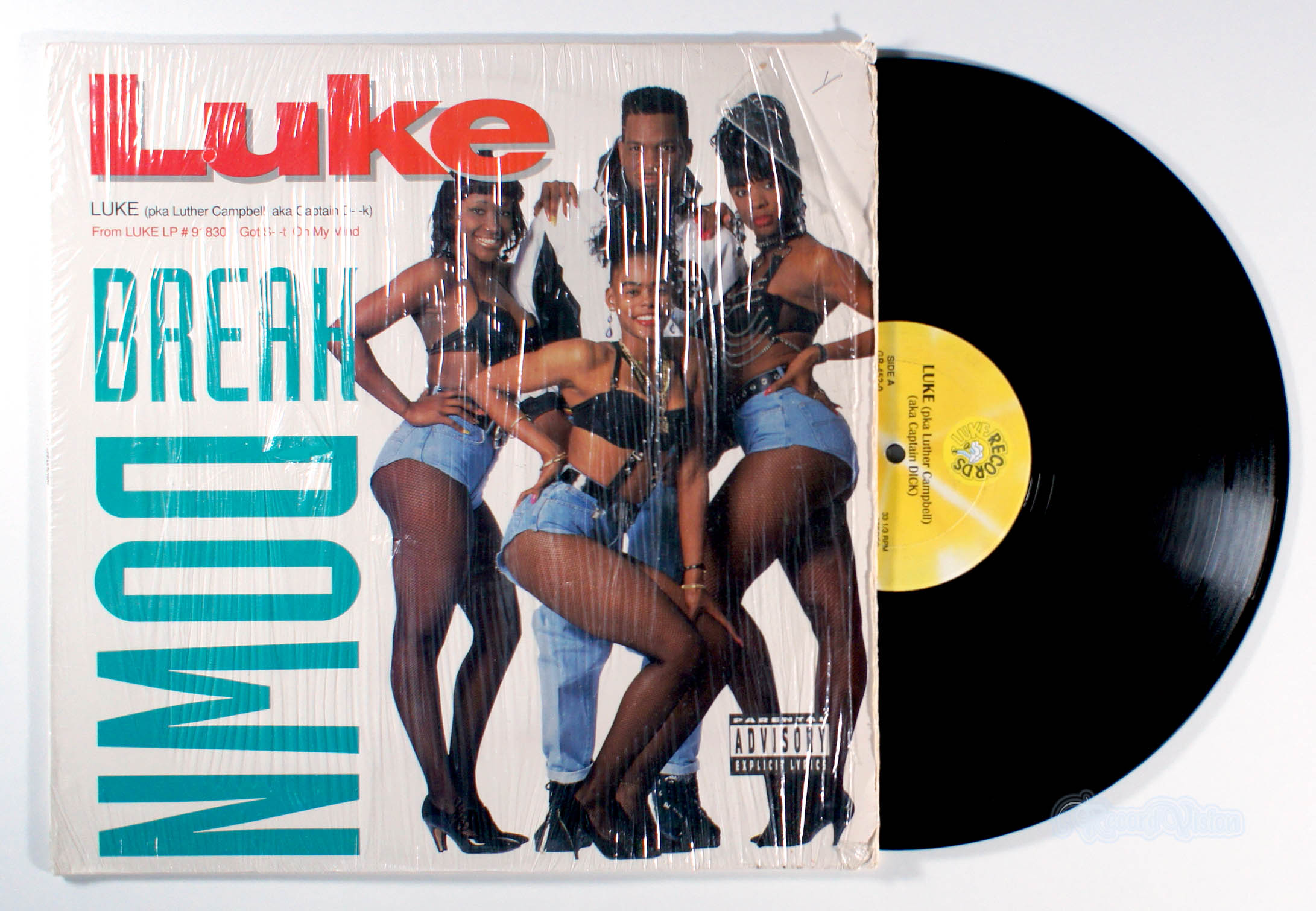Luke - Breakdown (12" Single) (front cover) Vinyl