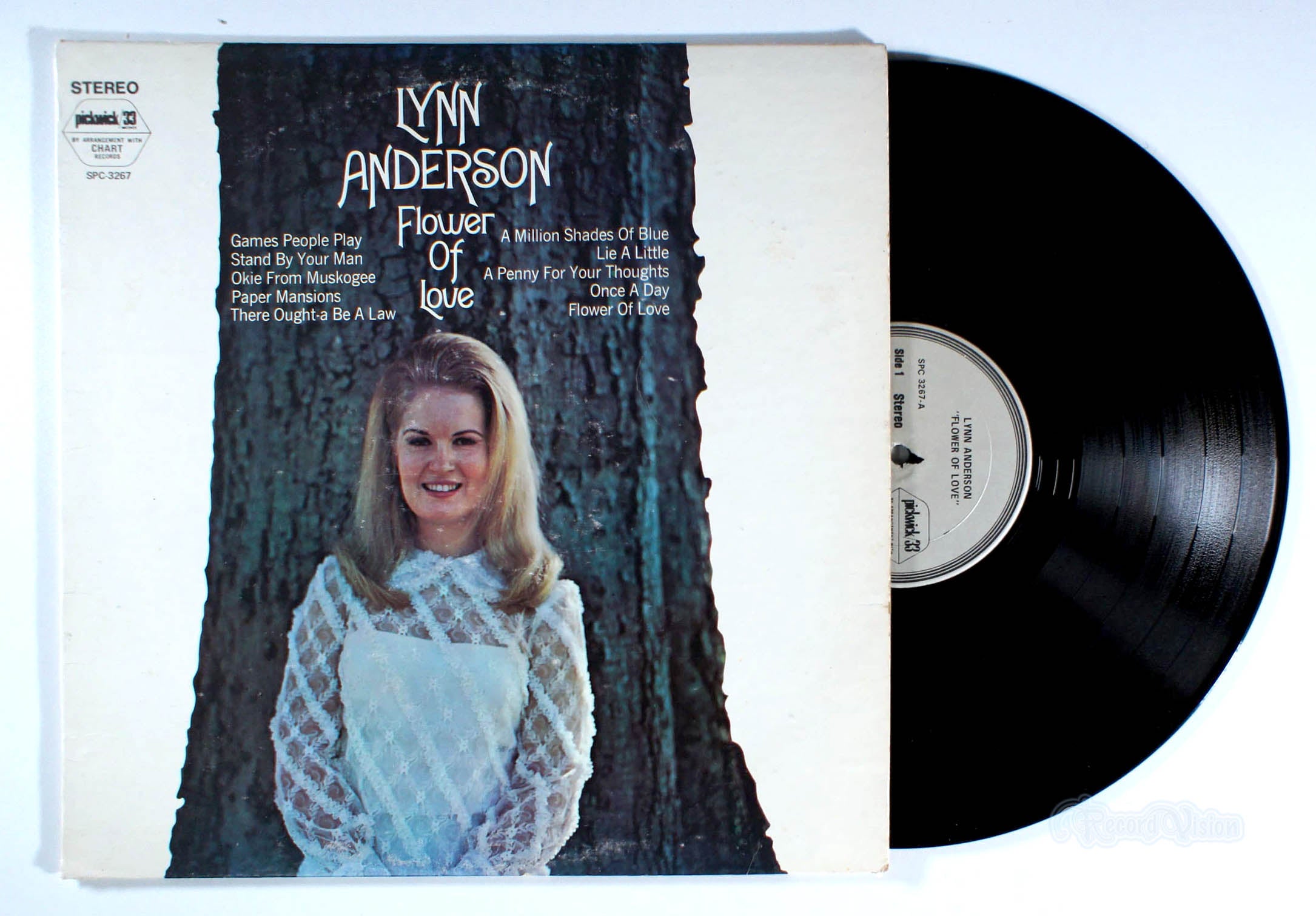 Lynn Anderson - Flower of Love (front cover) Vinyl