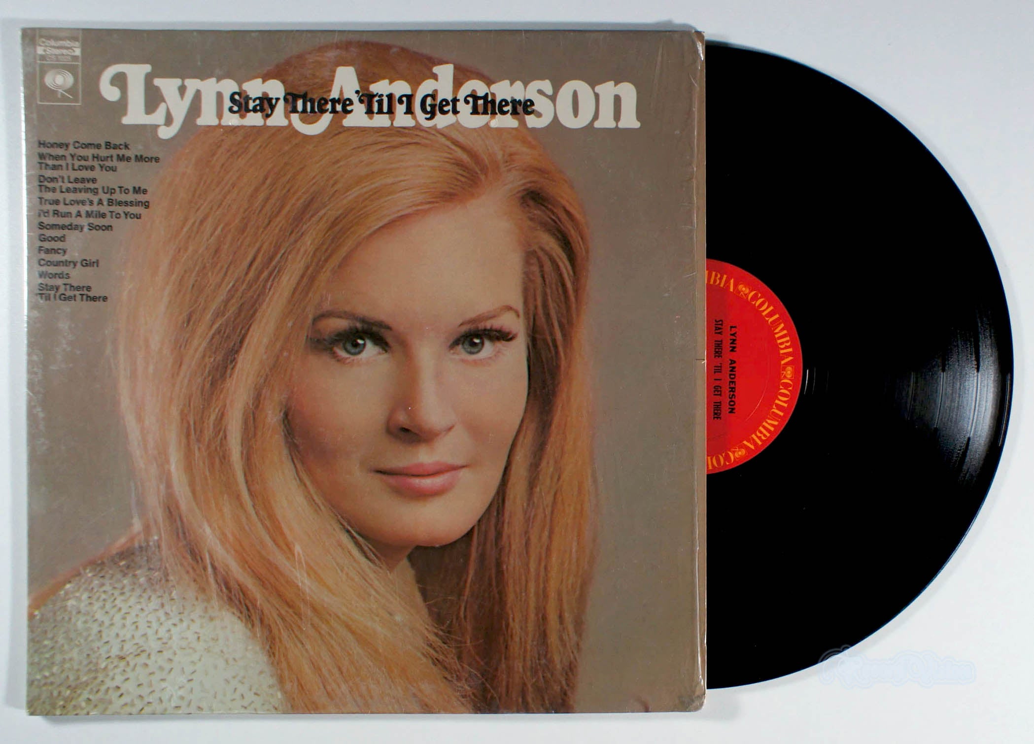 Lynn Anderson - Stay There 'Til I Get There (front cover) Vinyl