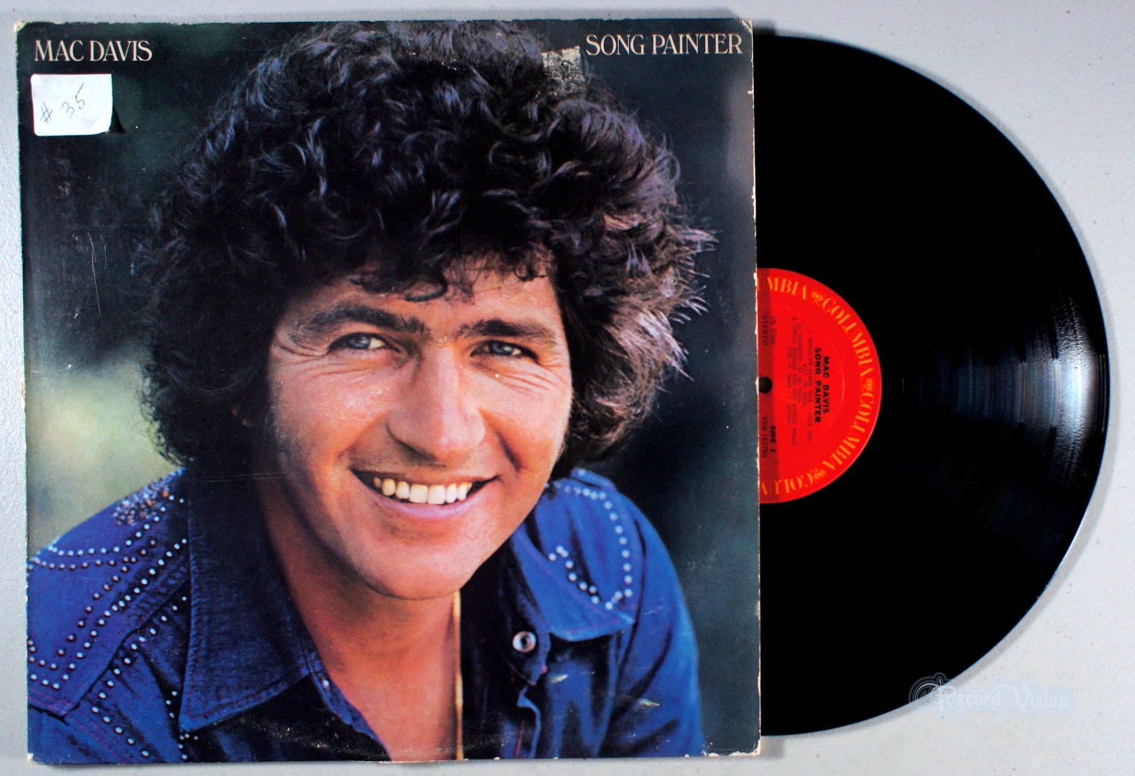 Mac Davis - Song Painter (front cover) Vinyl