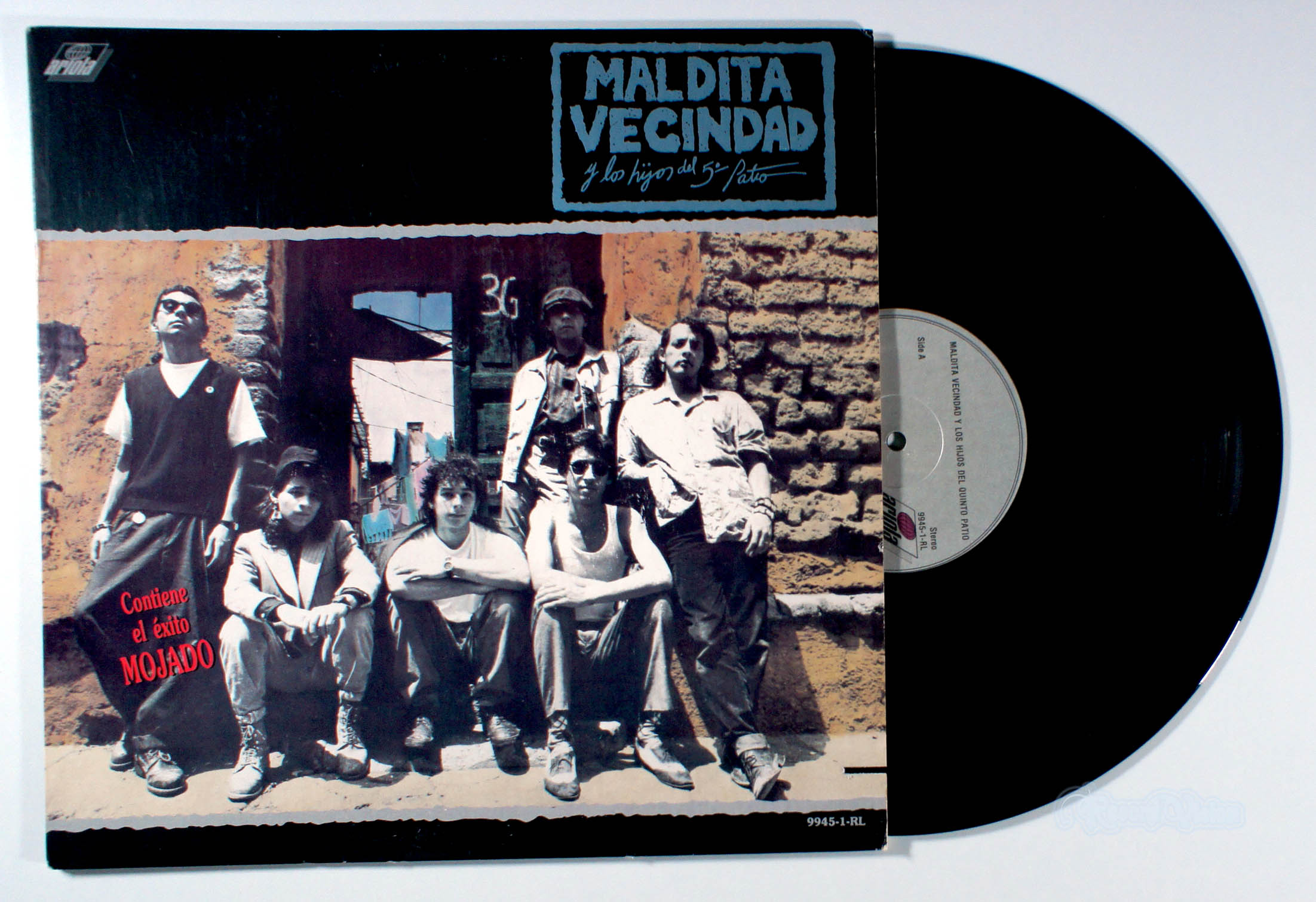 Maldita Vecindad - Los Hijos Del Quinto Patio (front cover) Vinyl