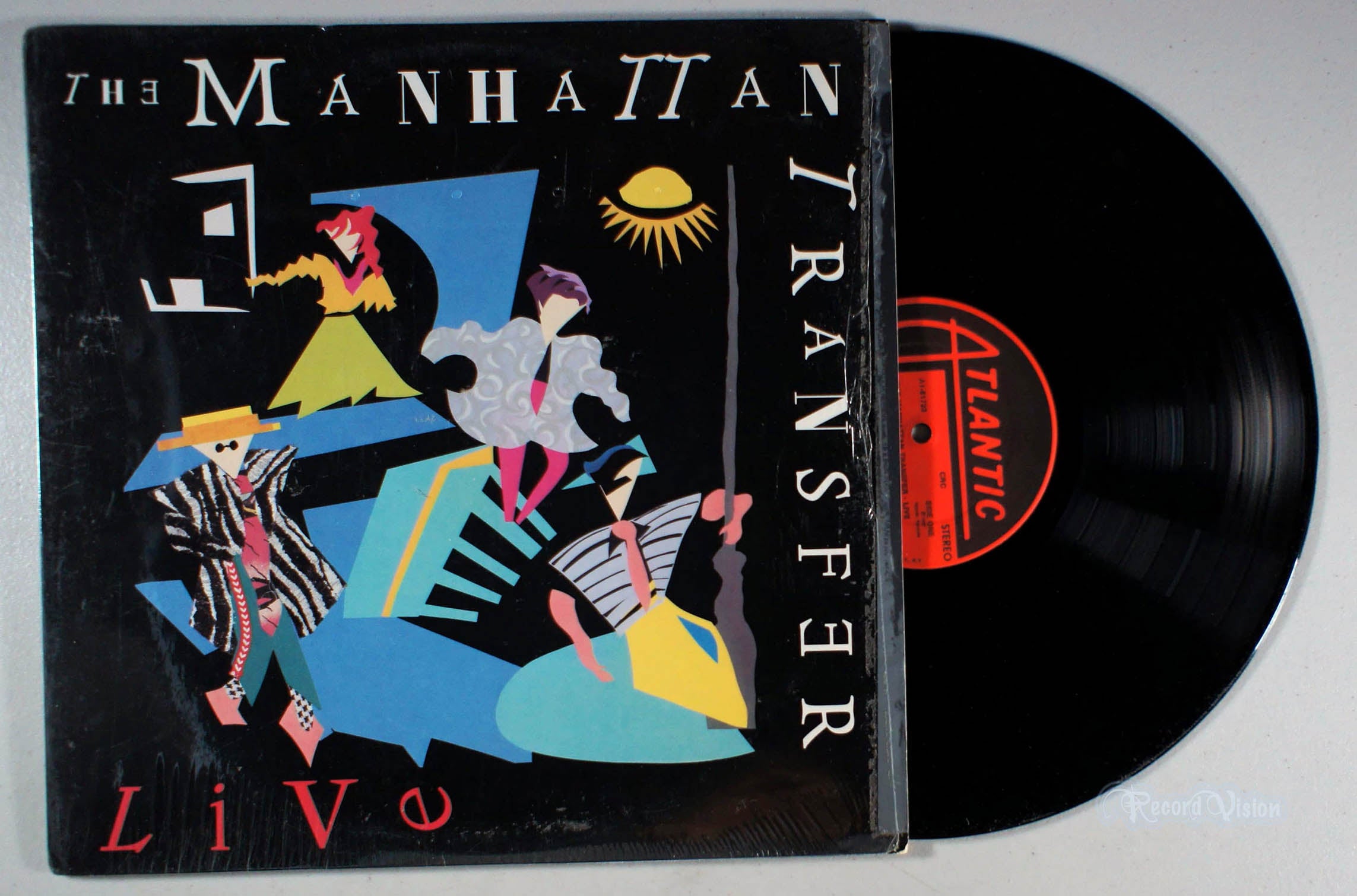 Manhattan Transfer - Live (7-A1-81723) (front cover) Vinyl