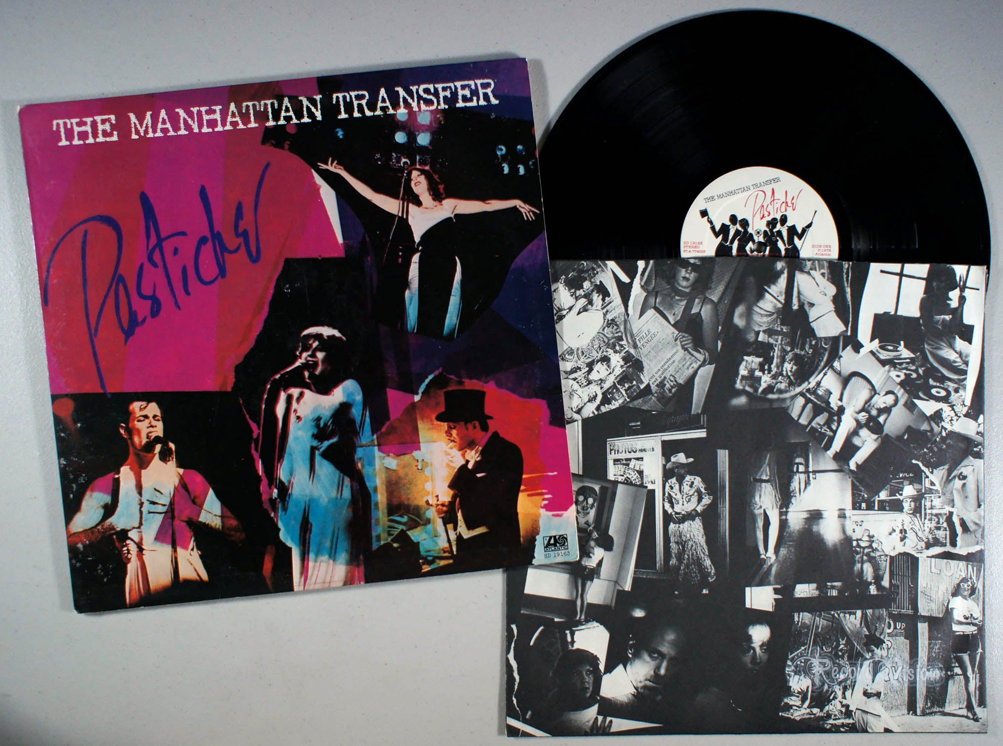 Manhattan Transfer - Pastiche (front cover) Vinyl